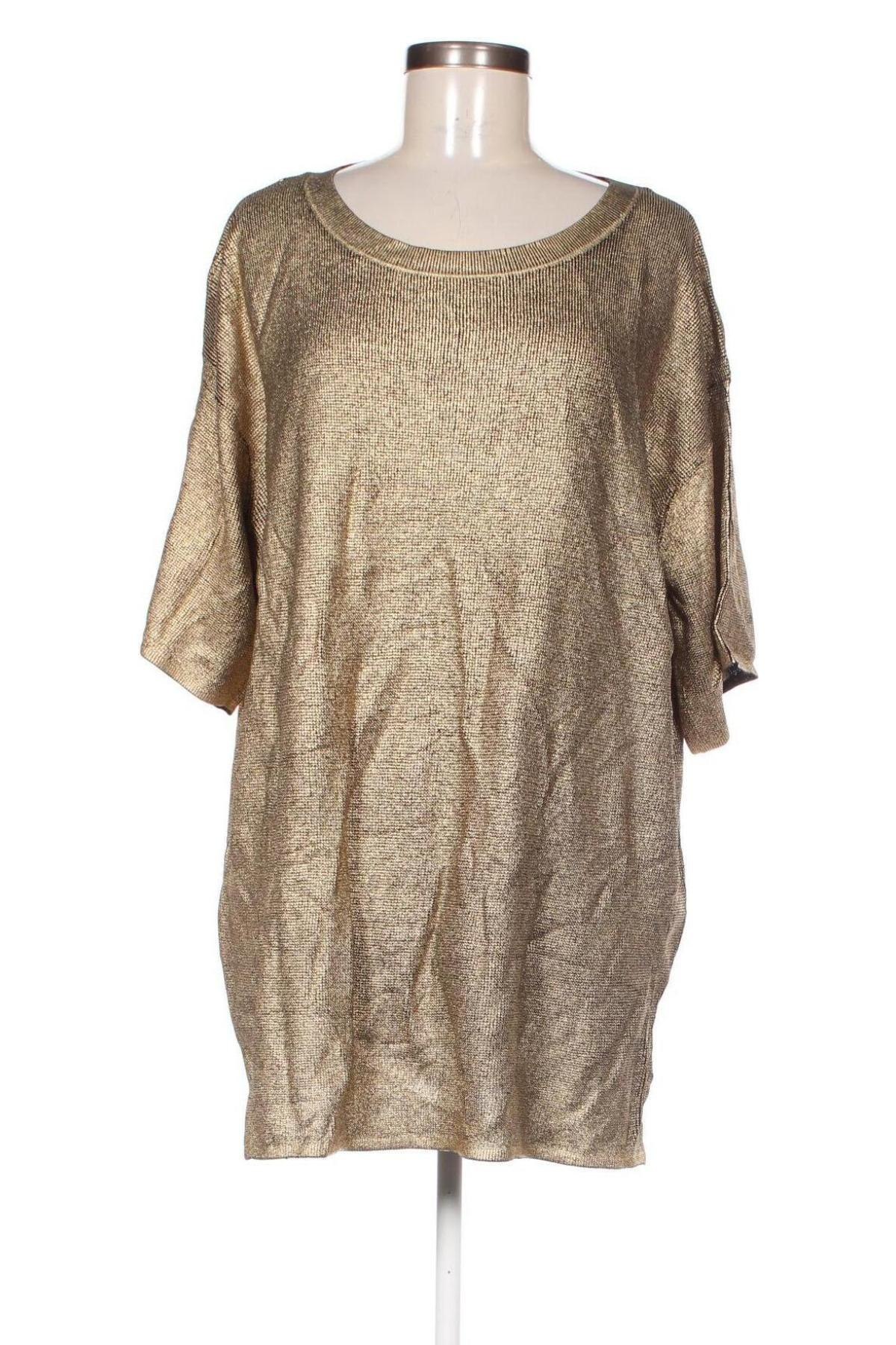 Kleid Marina Rinaldi, Größe L, Farbe Golden, Preis 114,49 €