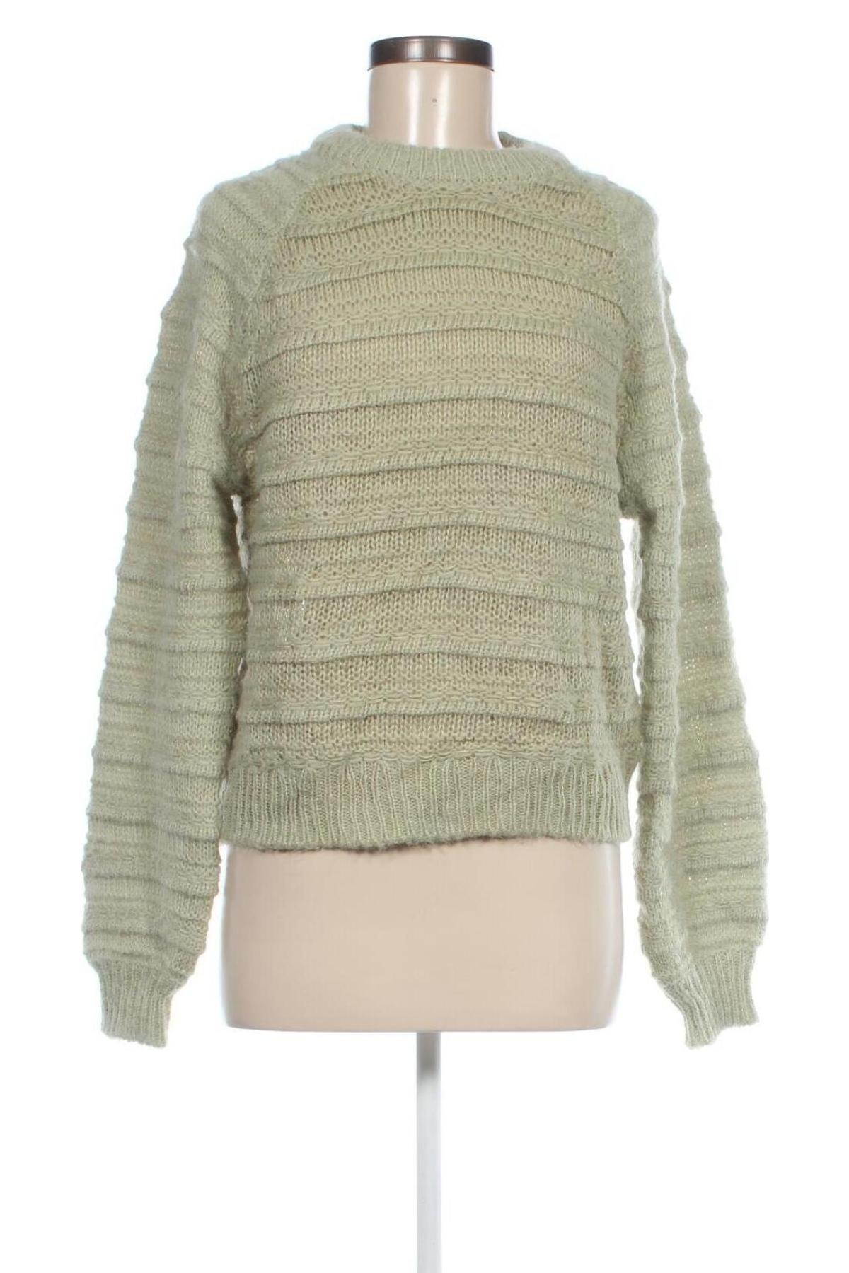 Damenpullover Pieces, Größe L, Farbe Grün, Preis 28,49 €