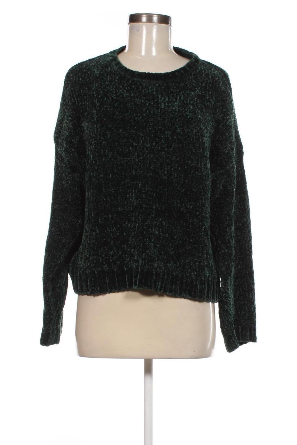 Pulover de femei Pull&Bear, Mărime M, Culoare Verde, Preț 62,99 Lei