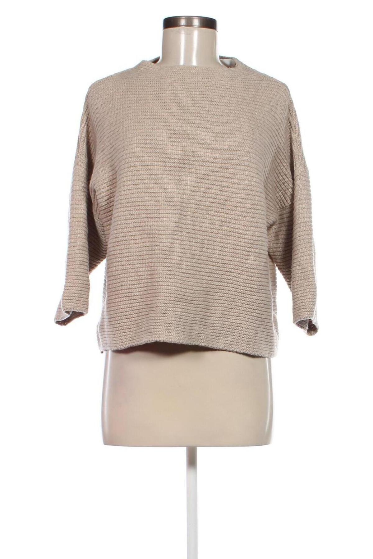 Damenpullover SOLOTRE, Größe M, Farbe Beige, Preis 26,99 €