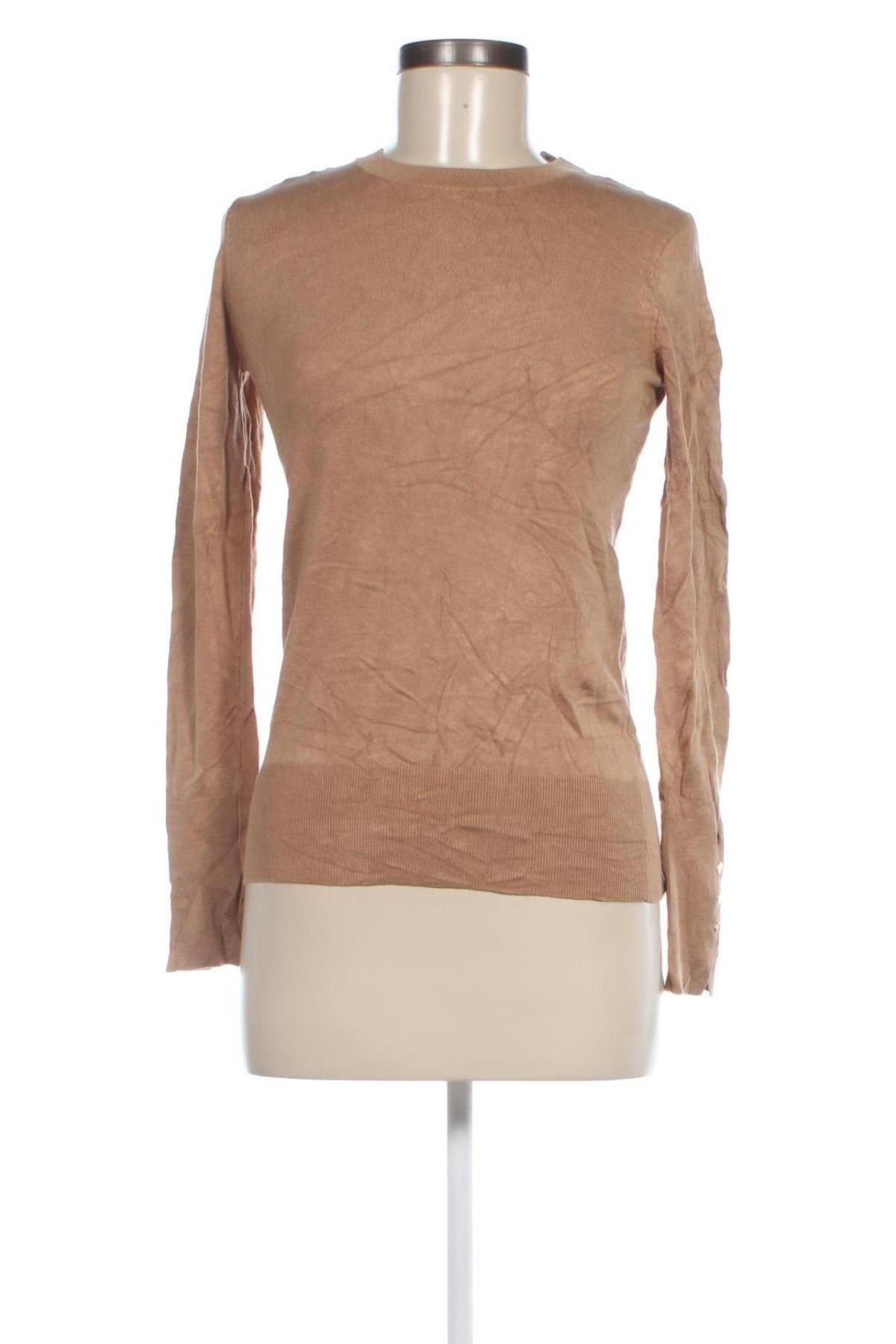 Damenpullover Zara, Größe S, Farbe Beige, Preis 12,99 €