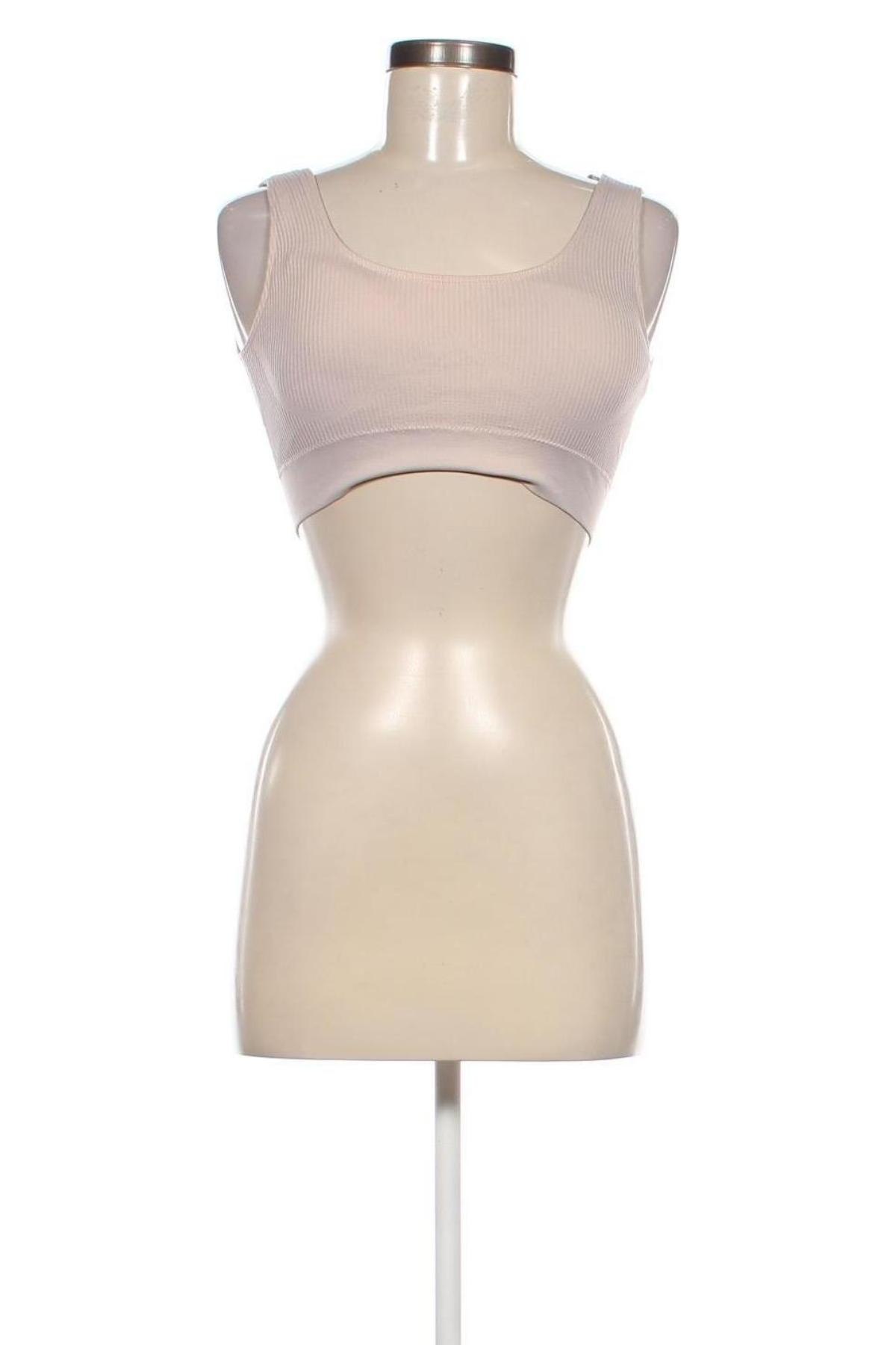 Damen Sporttop, Größe L, Farbe Beige, Preis € 4,99