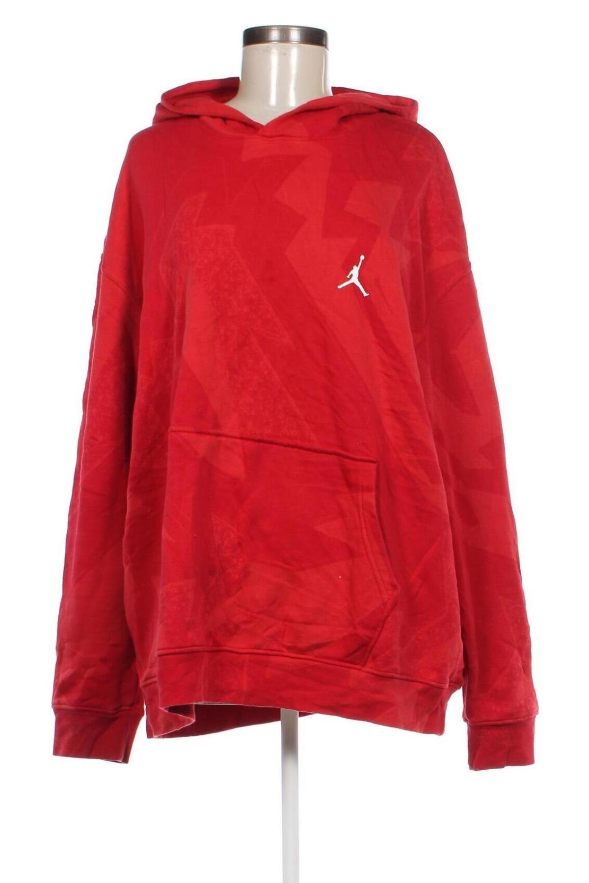 Dámska mikina  Air Jordan Nike, Veľkosť XXL, Farba Červená, Cena  48,95 €