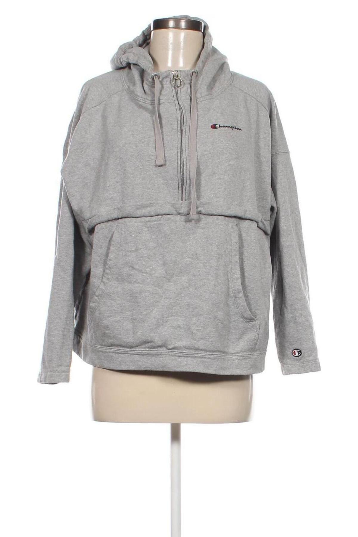 Damen Sweatshirt Champion, Größe M, Farbe Grau, Preis 20,97 €