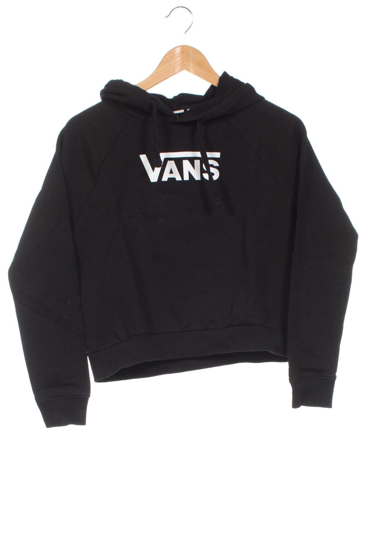 Damen Sweatshirt Vans, Größe XS, Farbe Schwarz, Preis 18,49 €