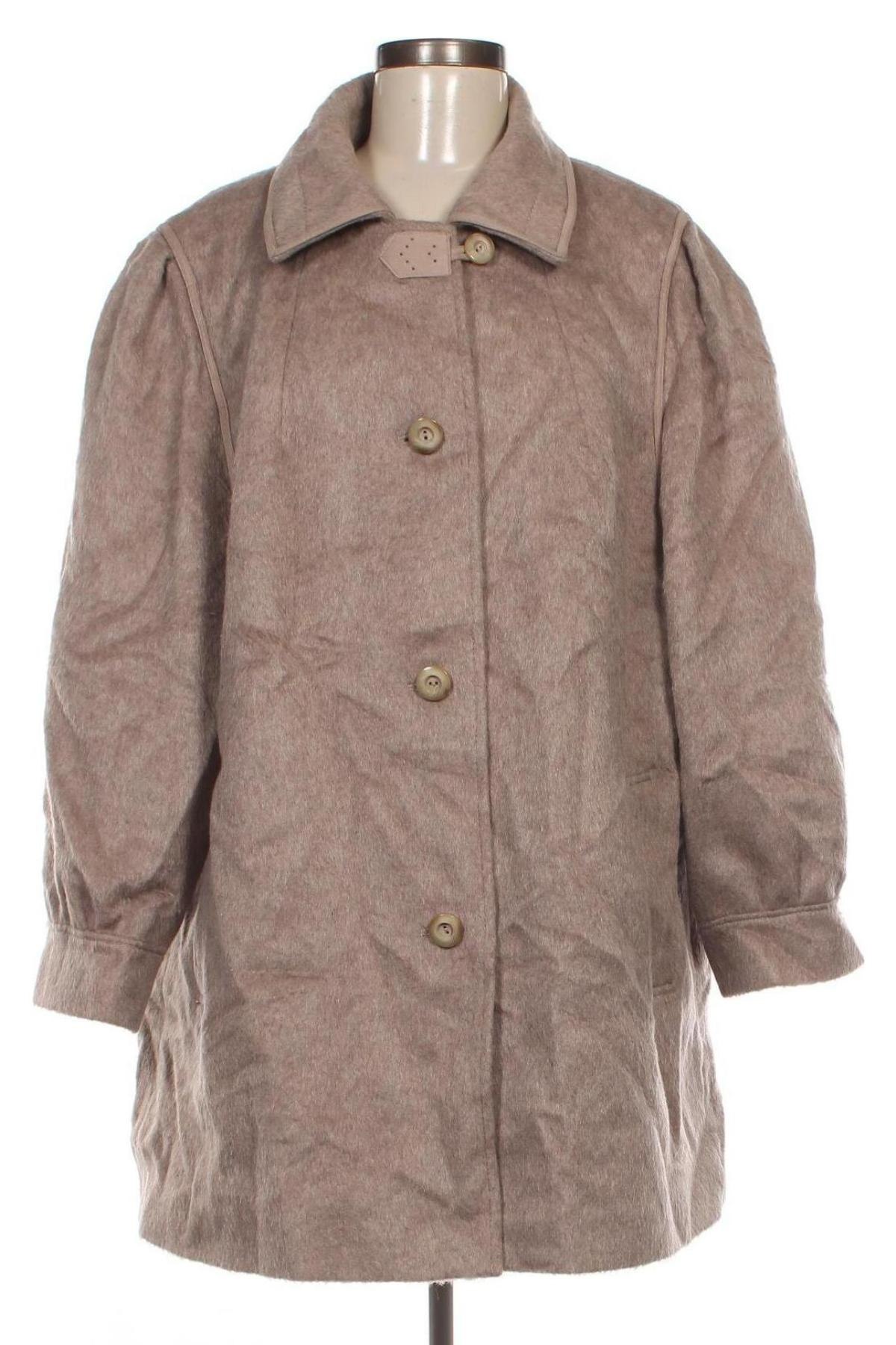 Damen Ledermantel Canda, Größe XL, Farbe Beige, Preis € 92,99