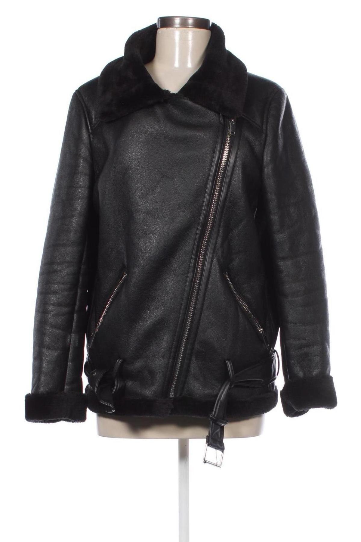 Damen Lederjacke Clockhouse, Größe M, Farbe Schwarz, Preis € 28,99