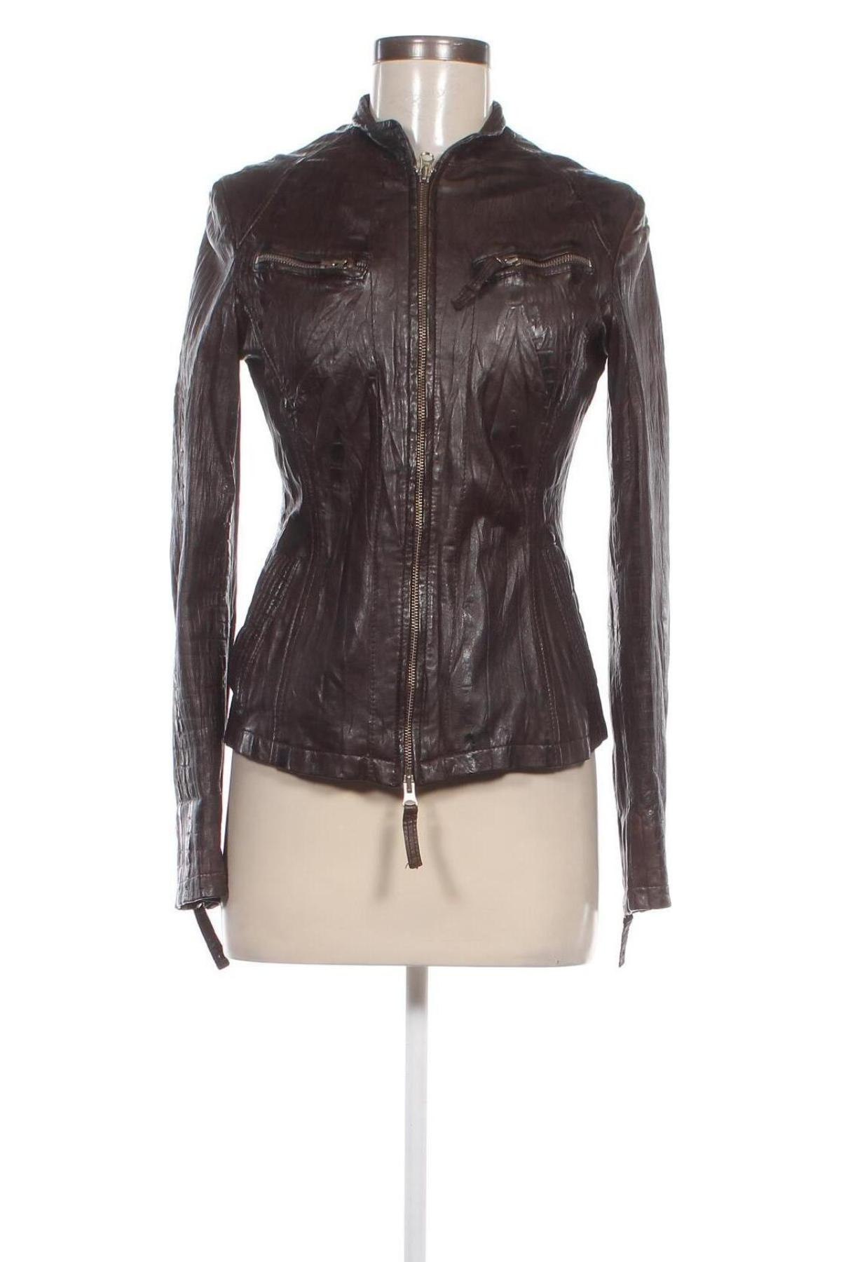 Damen Lederjacke Jones, Größe S, Farbe Braun, Preis 116,88 €