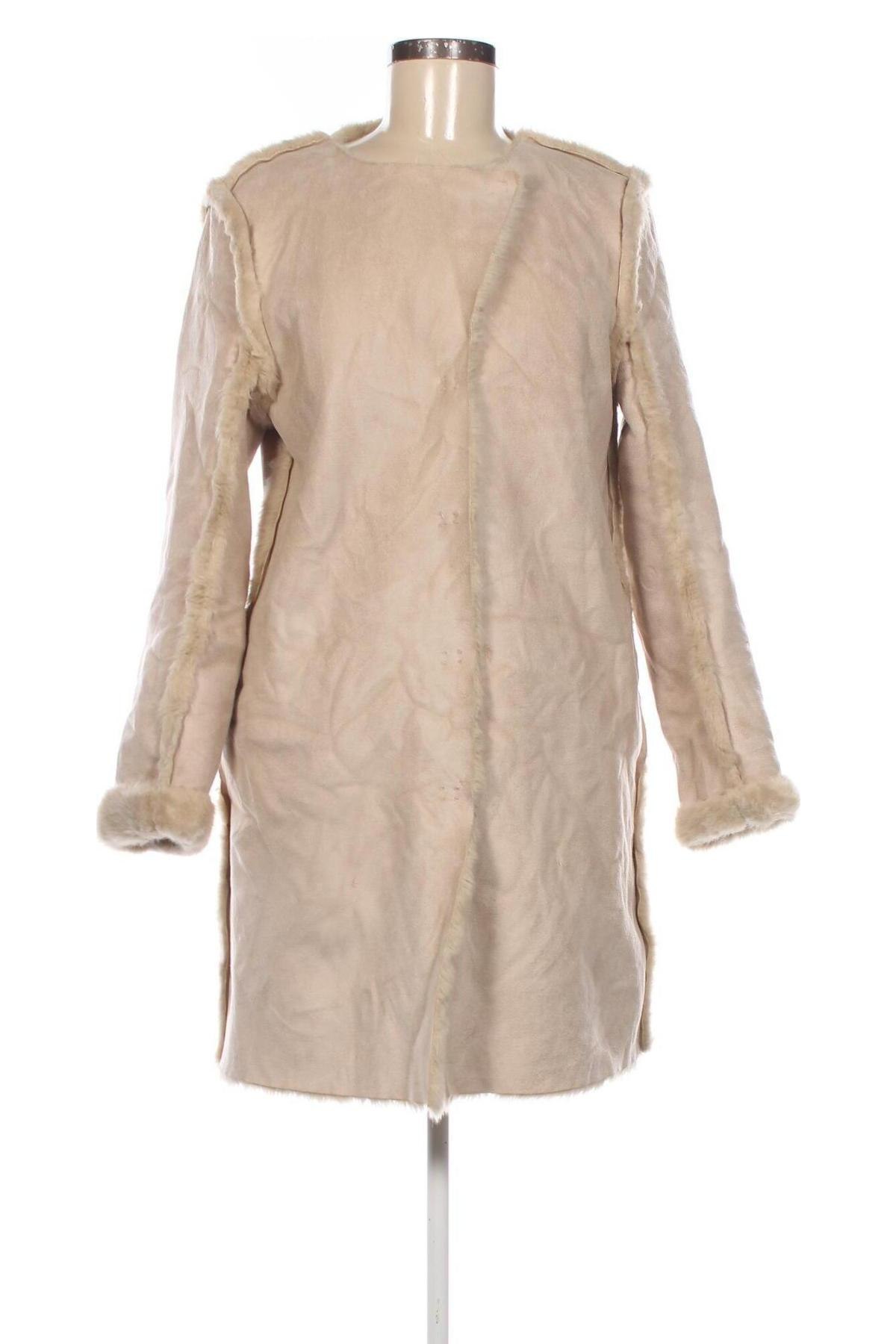 Damenmantel H&M, Größe M, Farbe Beige, Preis € 61,49