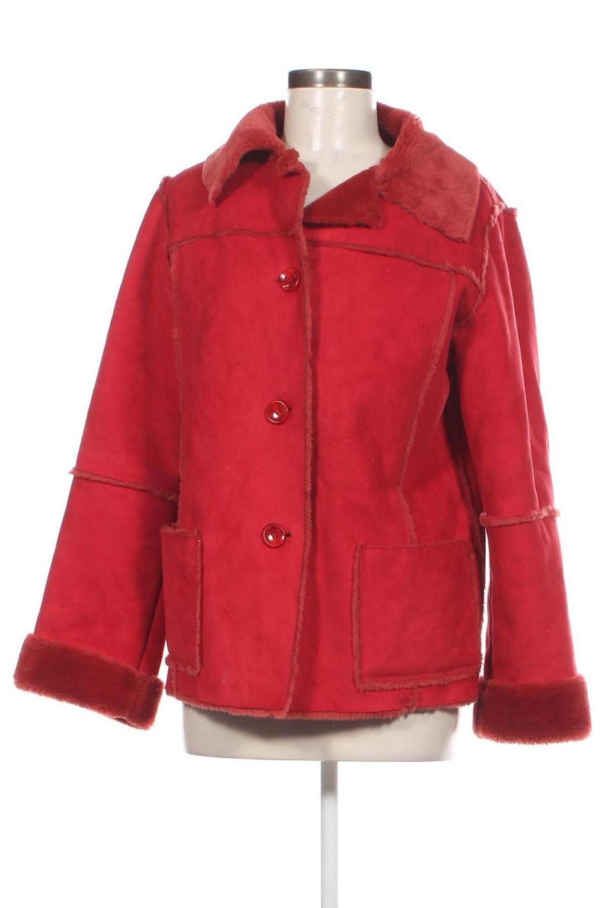 Damenmantel Jean Louis, Größe M, Farbe Rot, Preis 34,49 €