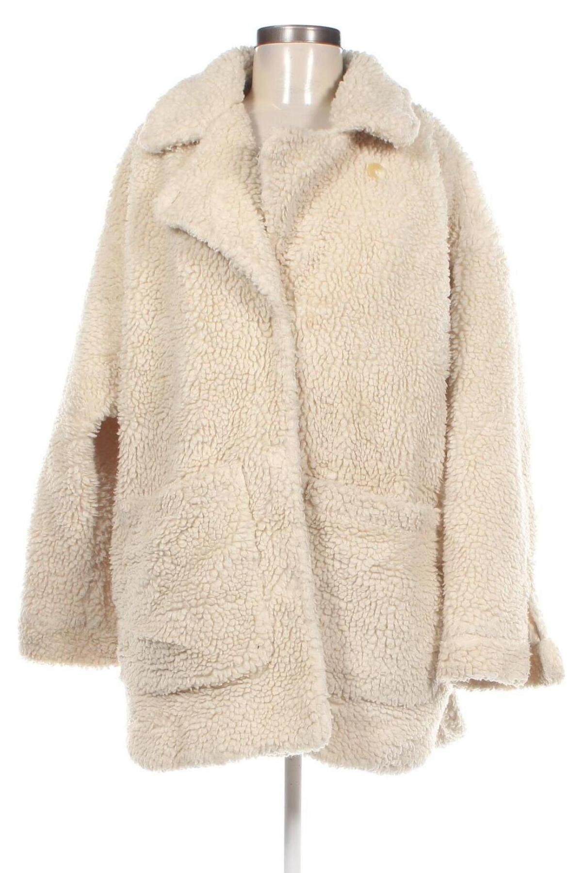 Damenmantel Monki, Größe M, Farbe Beige, Preis € 25,49