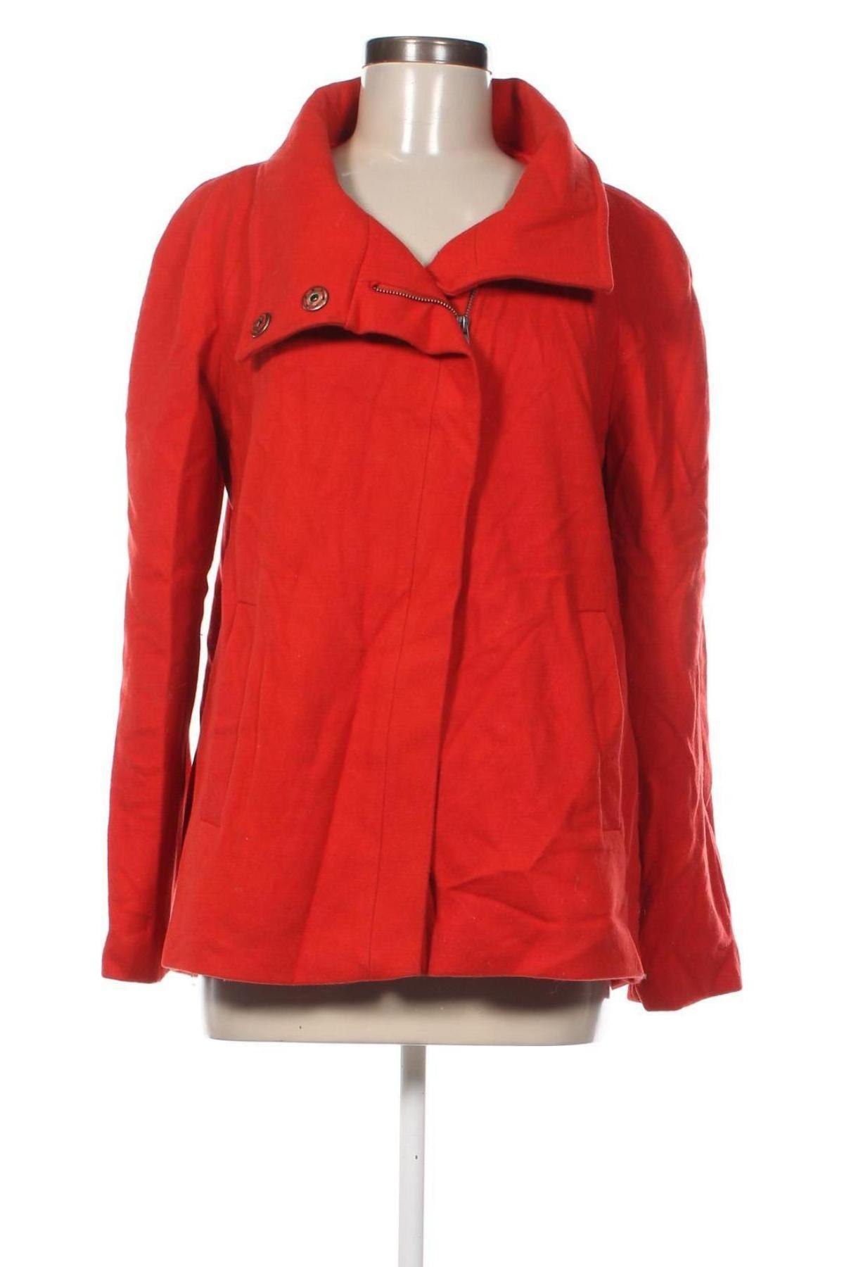 Damenmantel United Colors Of Benetton, Größe M, Farbe Rot, Preis € 43,99