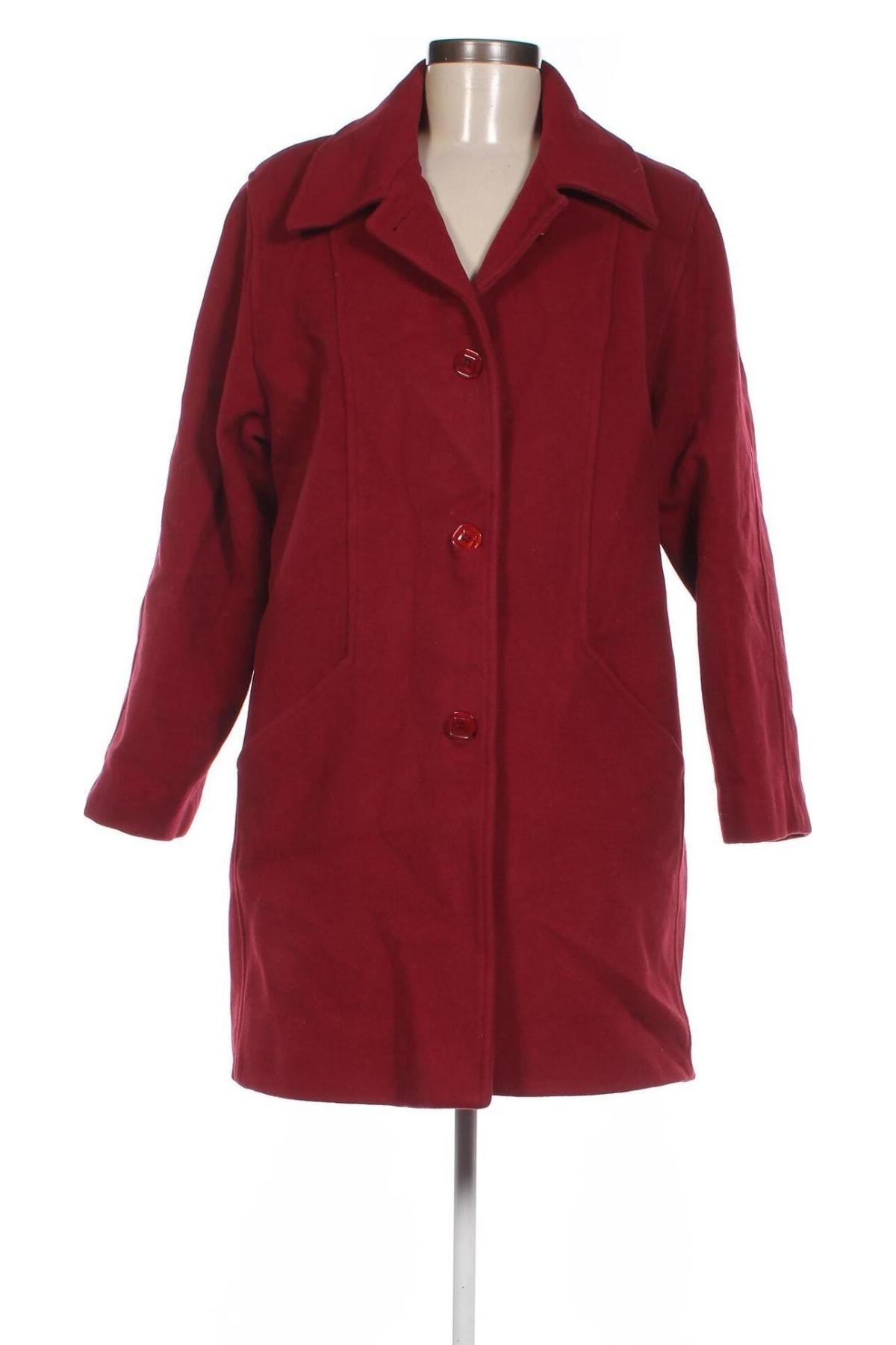 Damenmantel Wool & Cashmere, Größe XL, Farbe Rot, Preis € 43,99