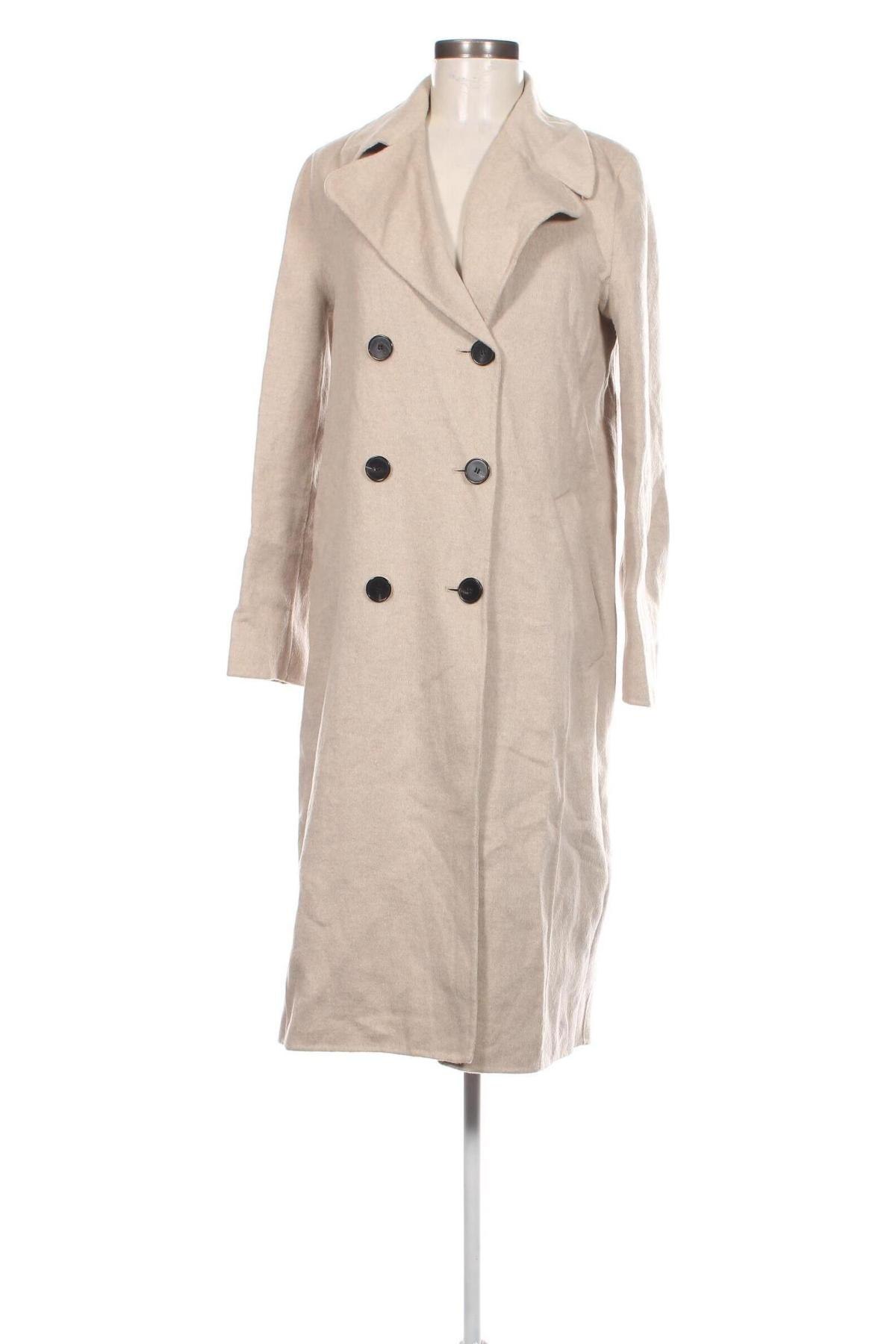 Damenmantel Zara, Größe M, Farbe Beige, Preis € 38,49