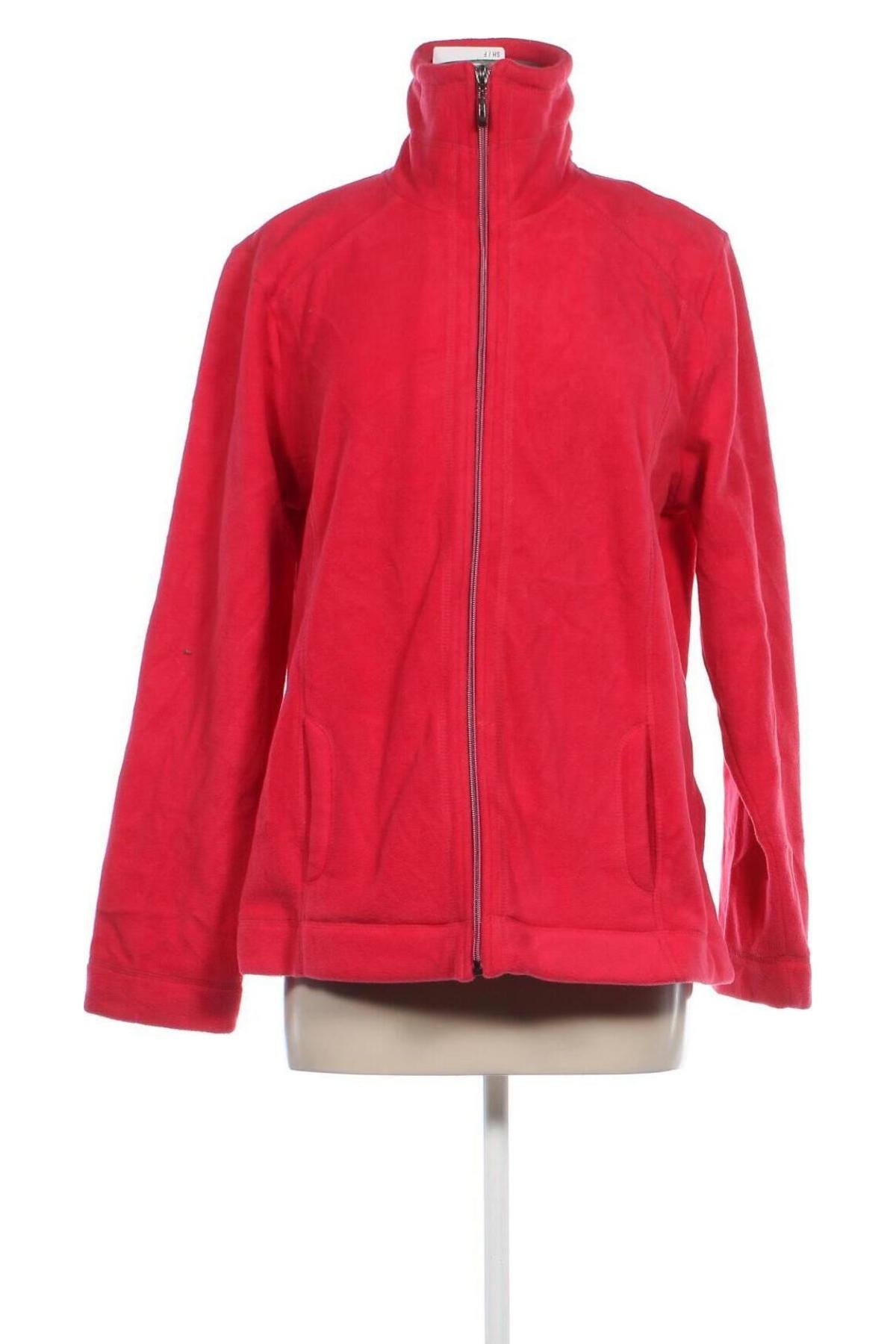 Damen Fleece Oberteil  Brandtex, Größe L, Farbe Rot, Preis 27,49 €