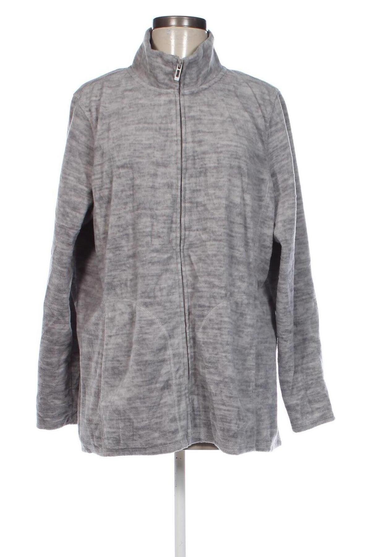 Damen Fleece Oberteil  C&A, Größe XL, Farbe Grau, Preis 27,49 €