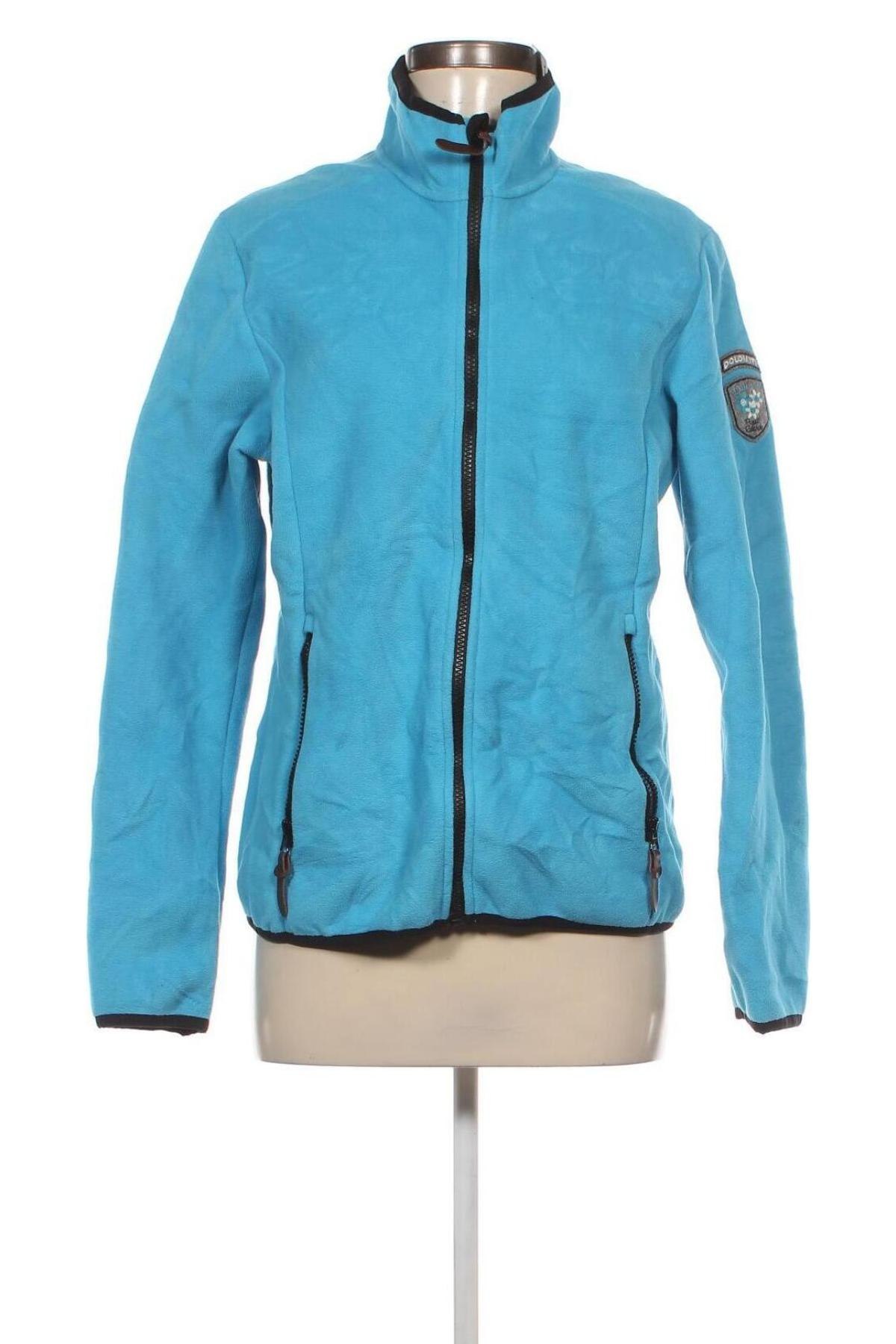 Damen Fleece Oberteil  Disegna, Größe M, Farbe Blau, Preis 27,49 €