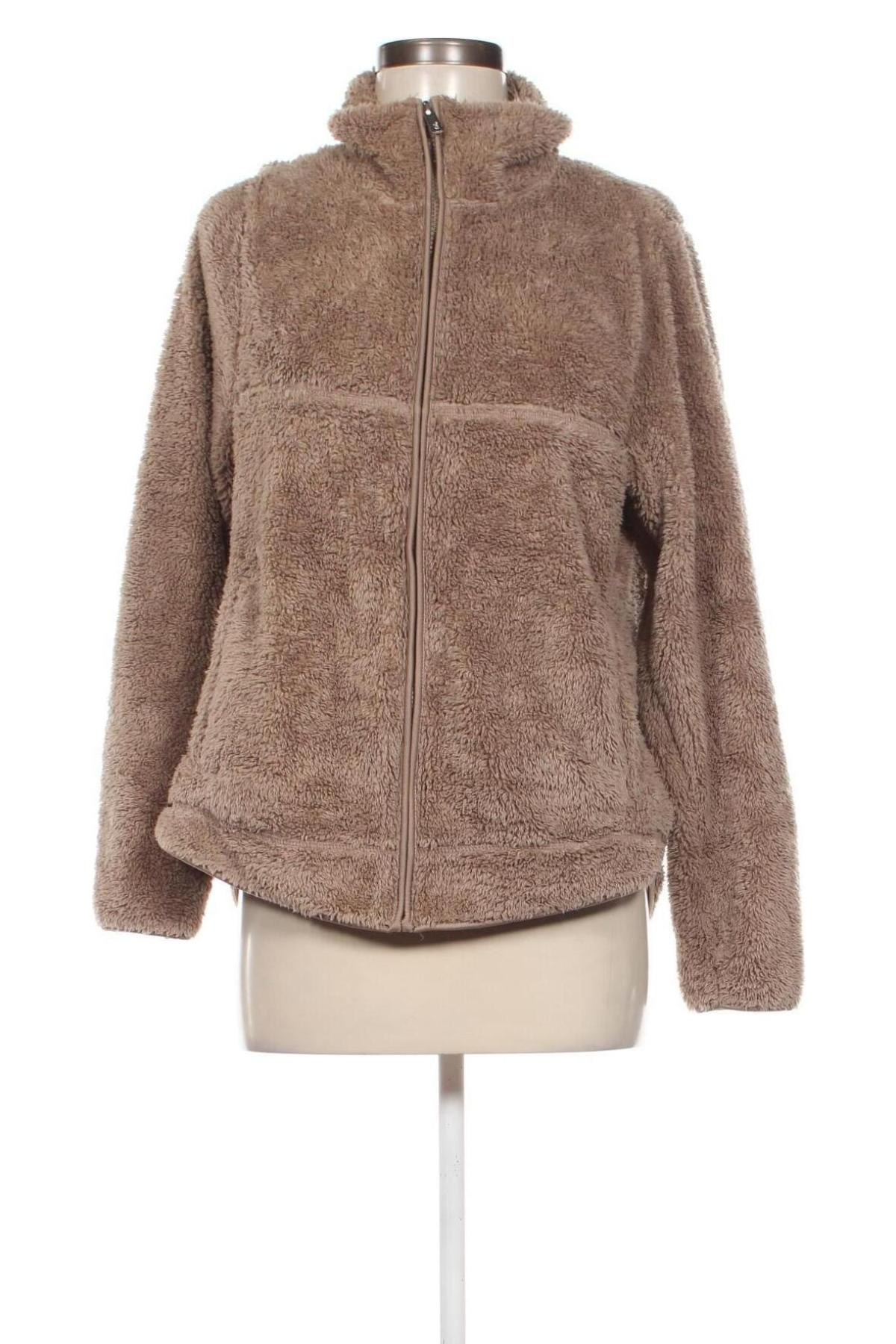 Damen Fleece Oberteil  Lager 157, Größe M, Farbe Braun, Preis 27,49 €