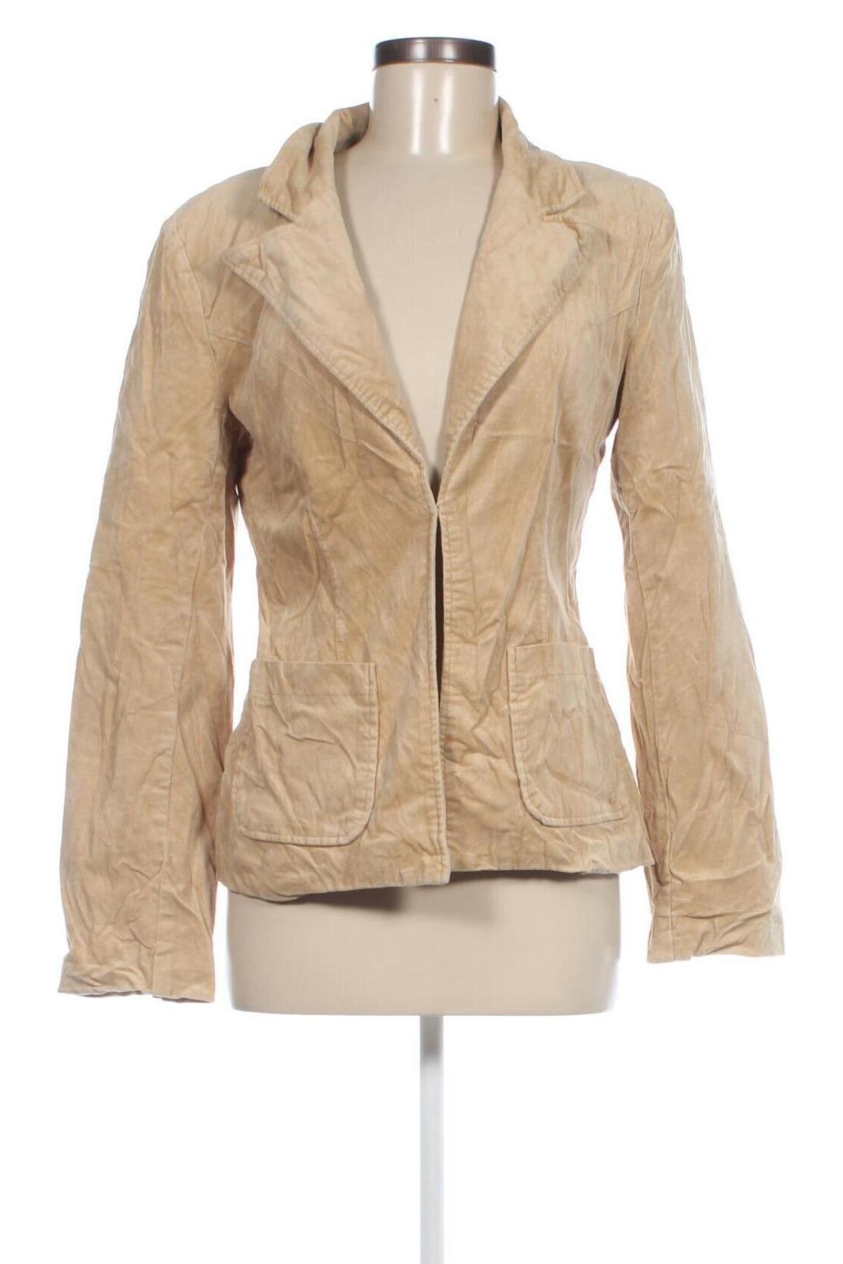 Damen Blazer Vero Moda, Größe M, Farbe Beige, Preis 10,99 €