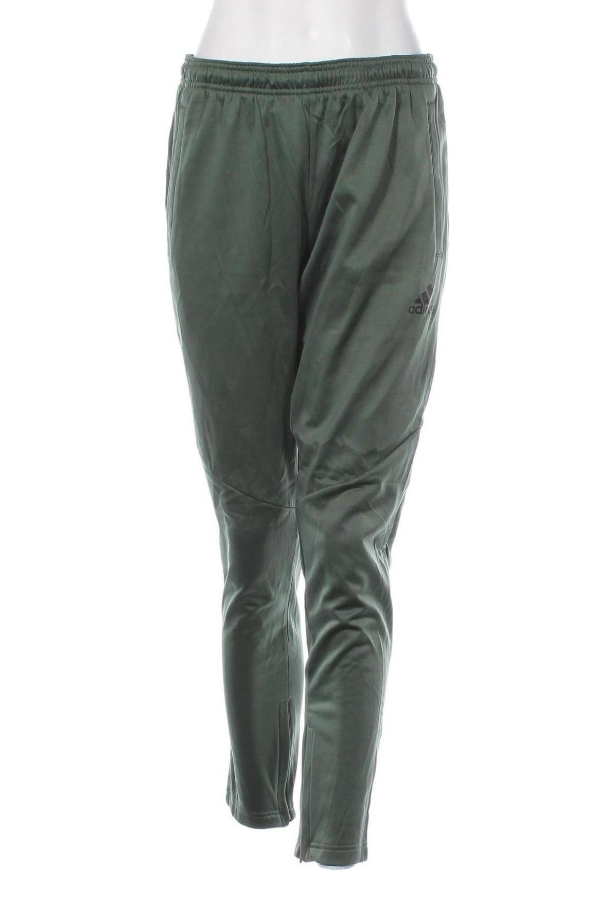 Pantaloni trening de femei Adidas, Mărime M, Culoare Verde, Preț 134,99 Lei