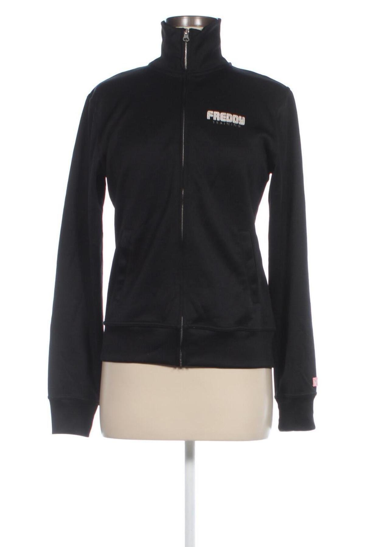 Damen Sportoberteil Freddy, Größe M, Farbe Schwarz, Preis 23,99 €