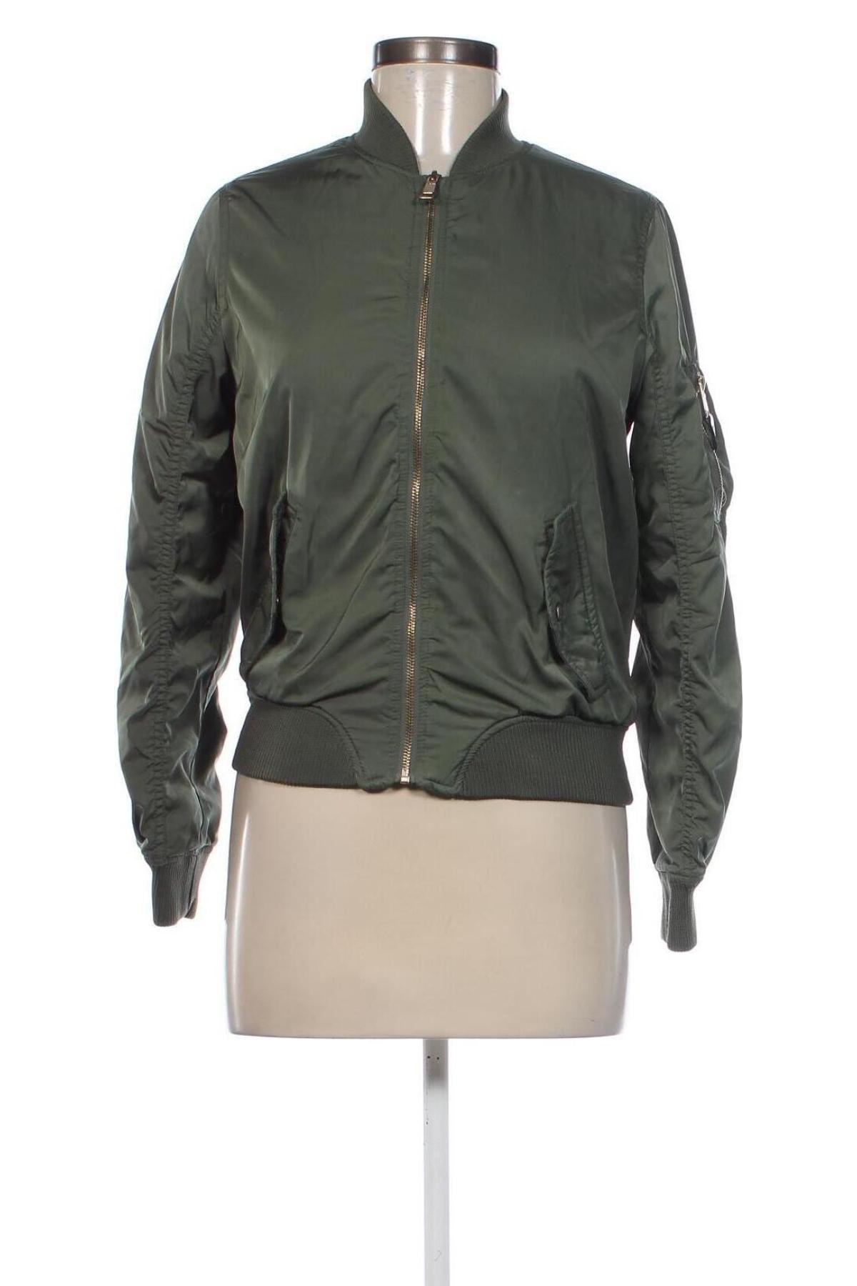 Damenjacke Bershka, Größe S, Farbe Grün, Preis 17,49 €