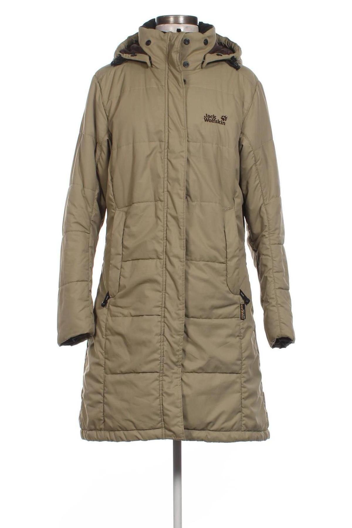 Damenjacke Jack Wolfskin, Größe M, Farbe Beige, Preis 56,99 €