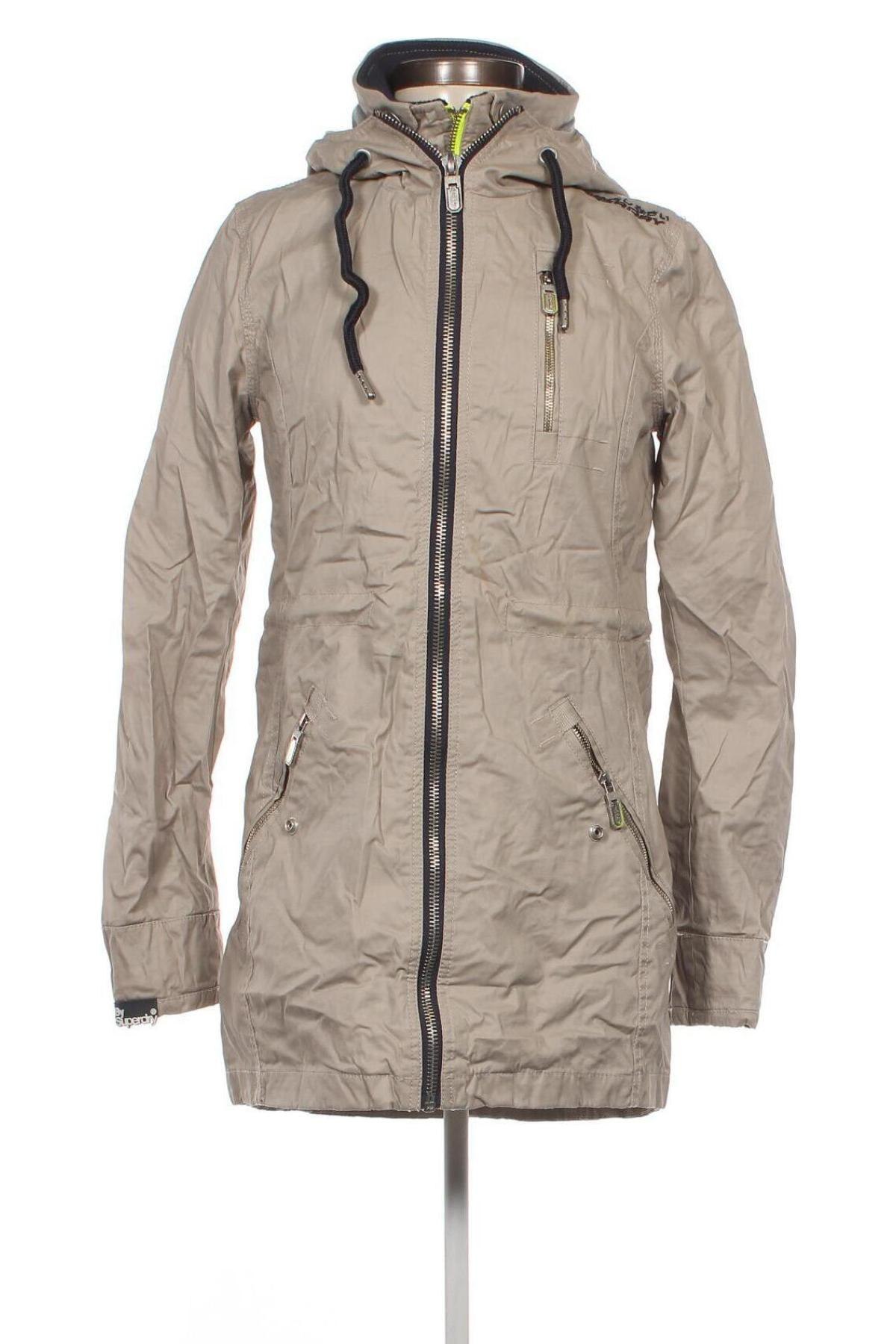 Kurtka damska Superdry, Rozmiar S, Kolor Beżowy, Cena 187,99 zł