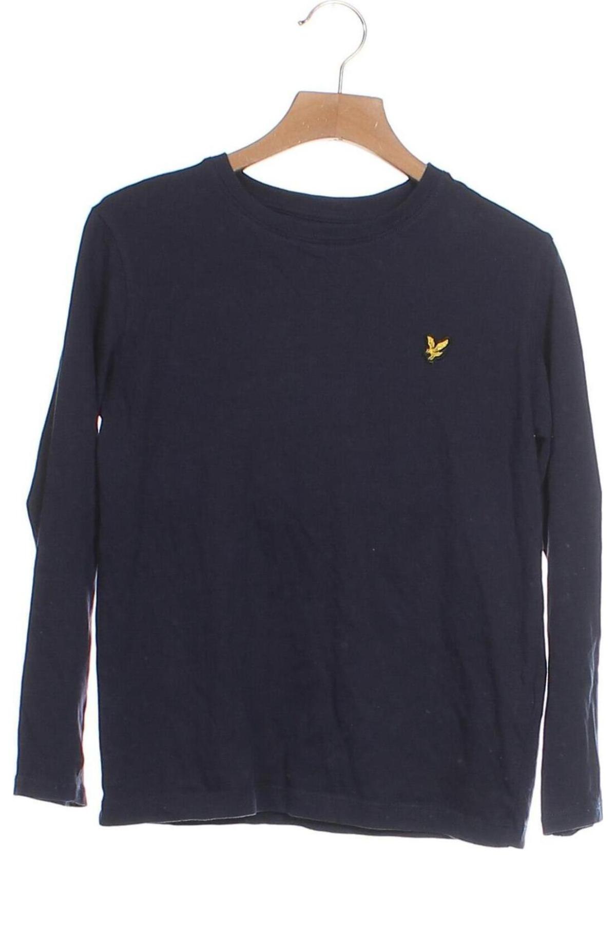 Детска блуза Lyle & Scott, Размер 8-9y/ 134-140 см, Цвят Син, Цена 20,01 лв.