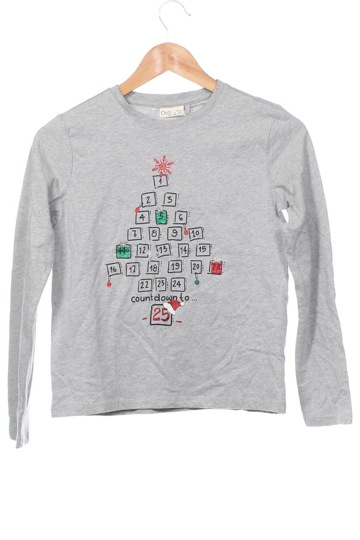 Kinder Shirt Oviesse, Größe 12-13y/ 158-164 cm, Farbe Grau, Preis € 7,49