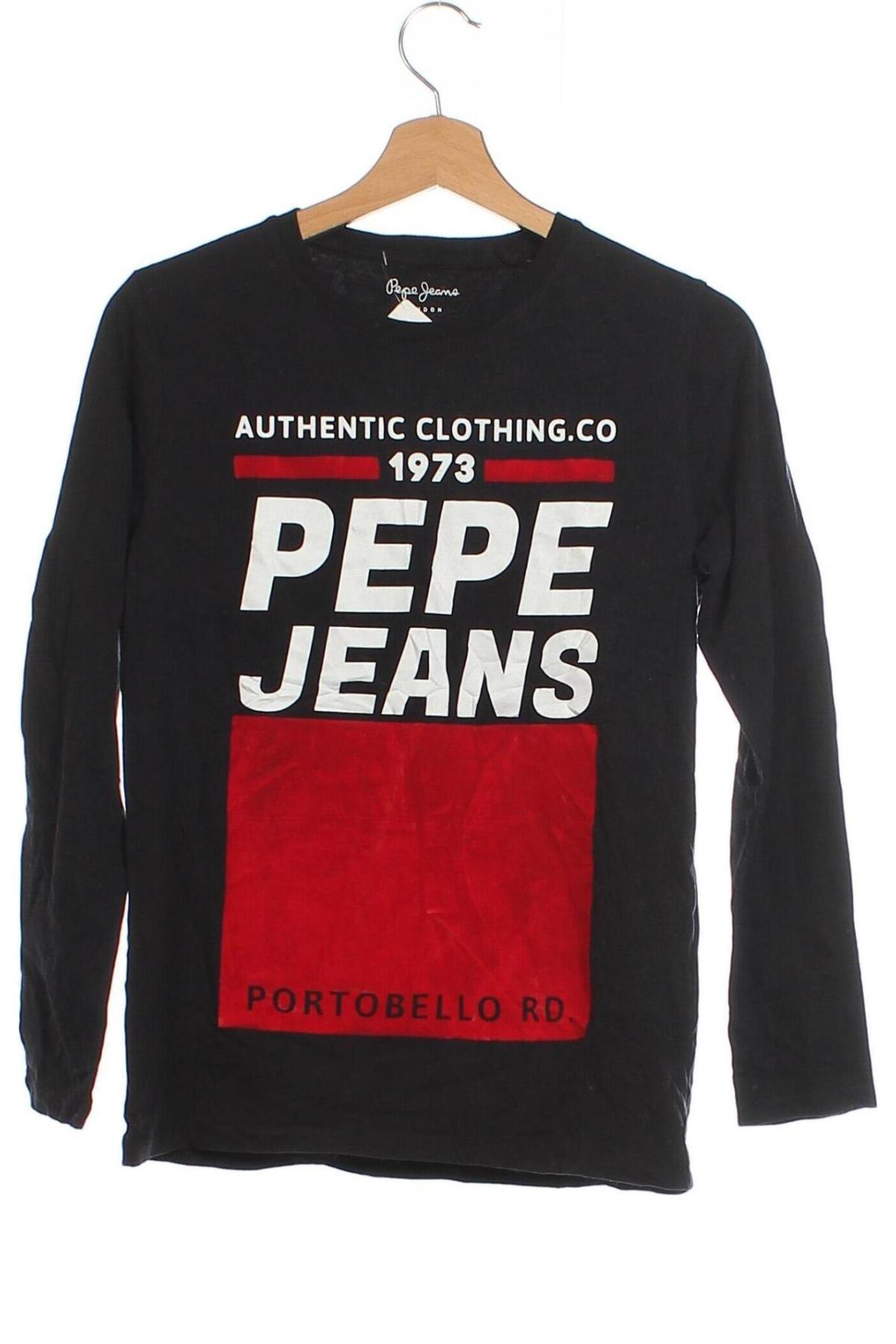 Παιδική μπλούζα Pepe Jeans, Μέγεθος 13-14y/ 164-168 εκ., Χρώμα Μαύρο, Τιμή 12,99 €