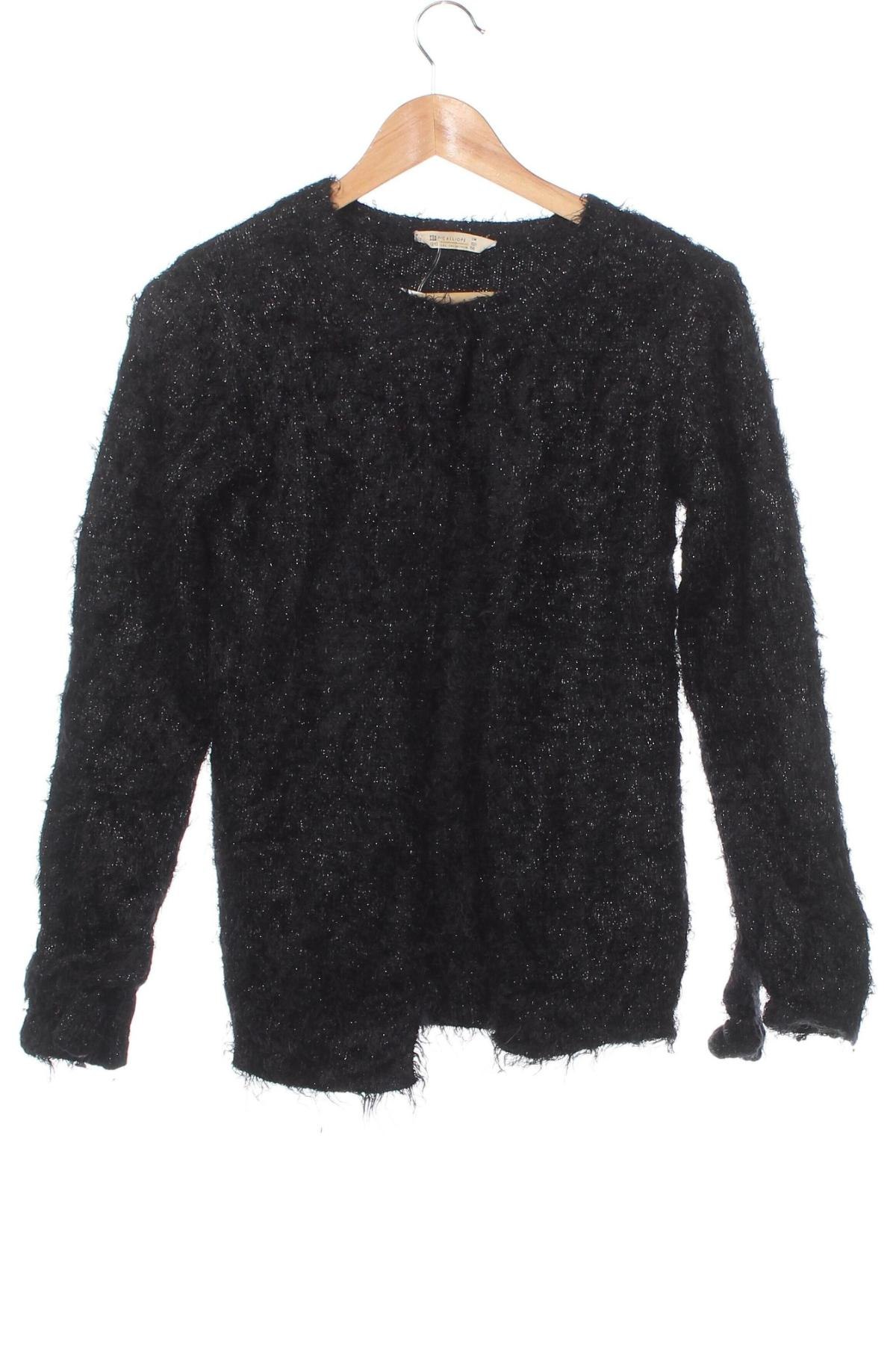 Kinder Strickjacke Calliope, Größe 11-12y/ 152-158 cm, Farbe Schwarz, Preis 11,99 €