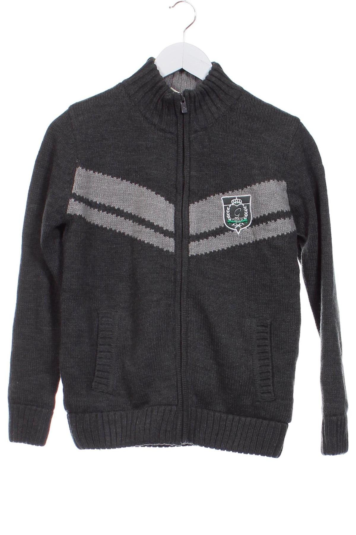 Kinder Strickjacke Glo Story, Größe 10-11y/ 146-152 cm, Farbe Grau, Preis 10,49 €