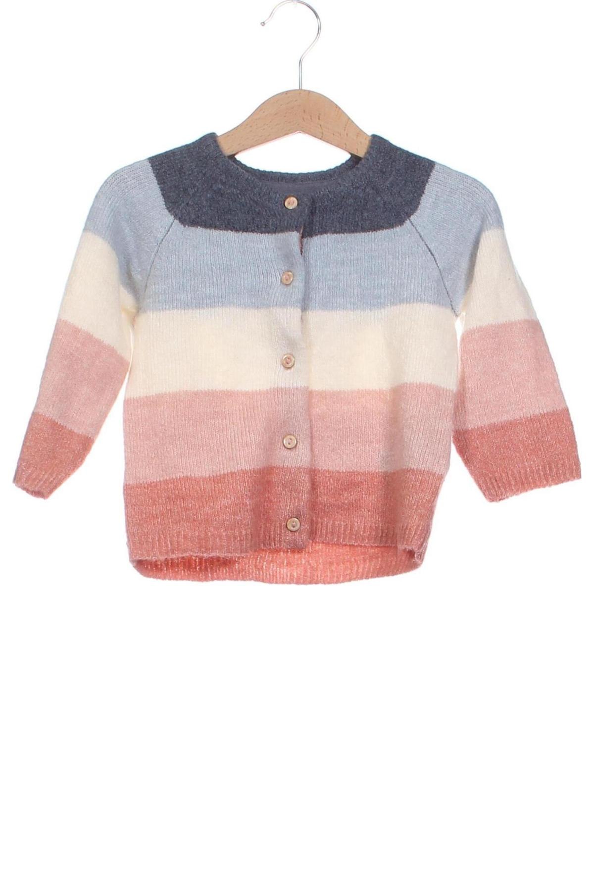 Kinder Strickjacke H&M, Größe 6-9m/ 68-74 cm, Farbe Mehrfarbig, Preis 11,99 €