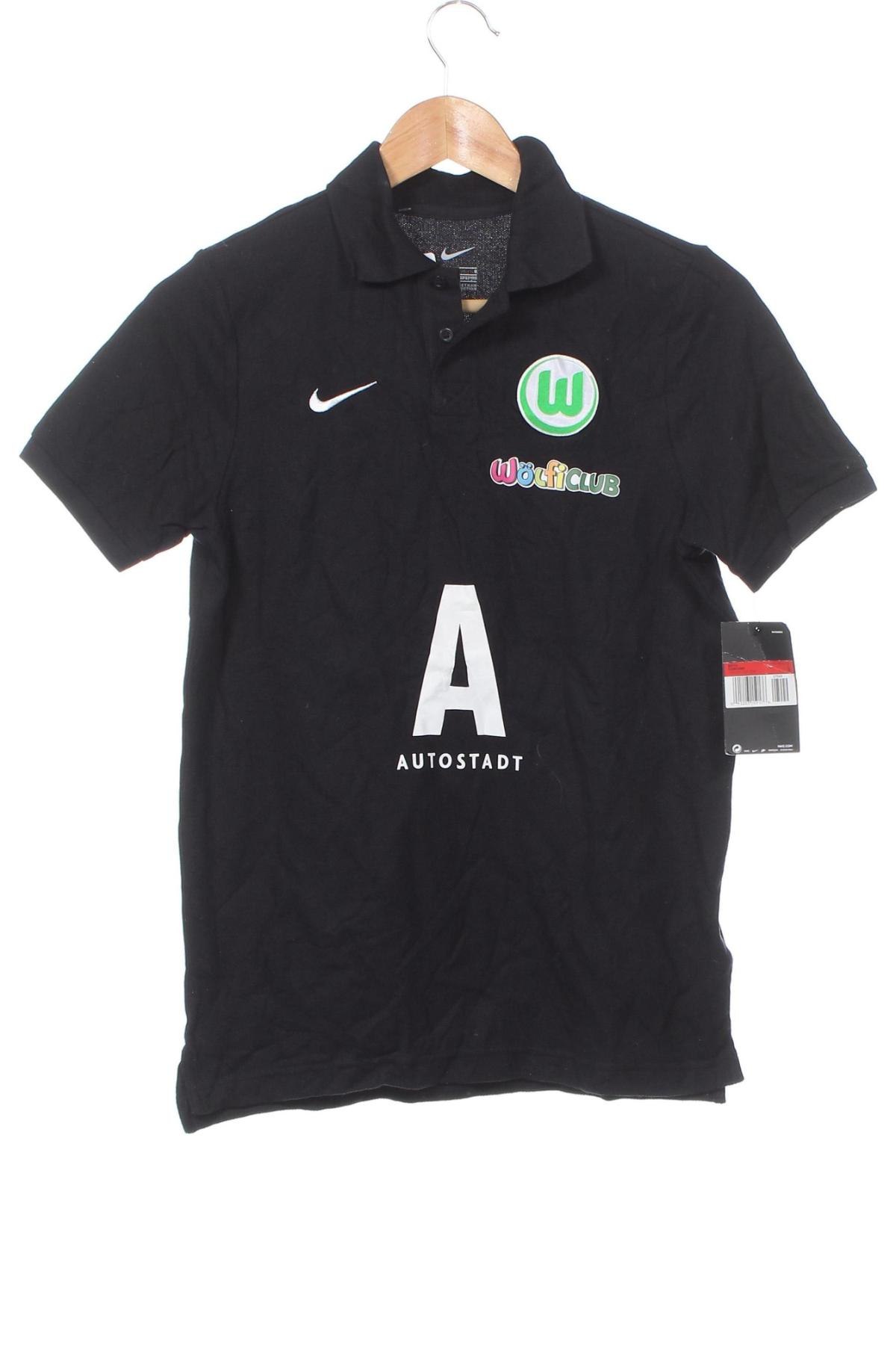 Kinder T-Shirt Nike, Größe 12-13y/ 158-164 cm, Farbe Schwarz, Preis 32,49 €