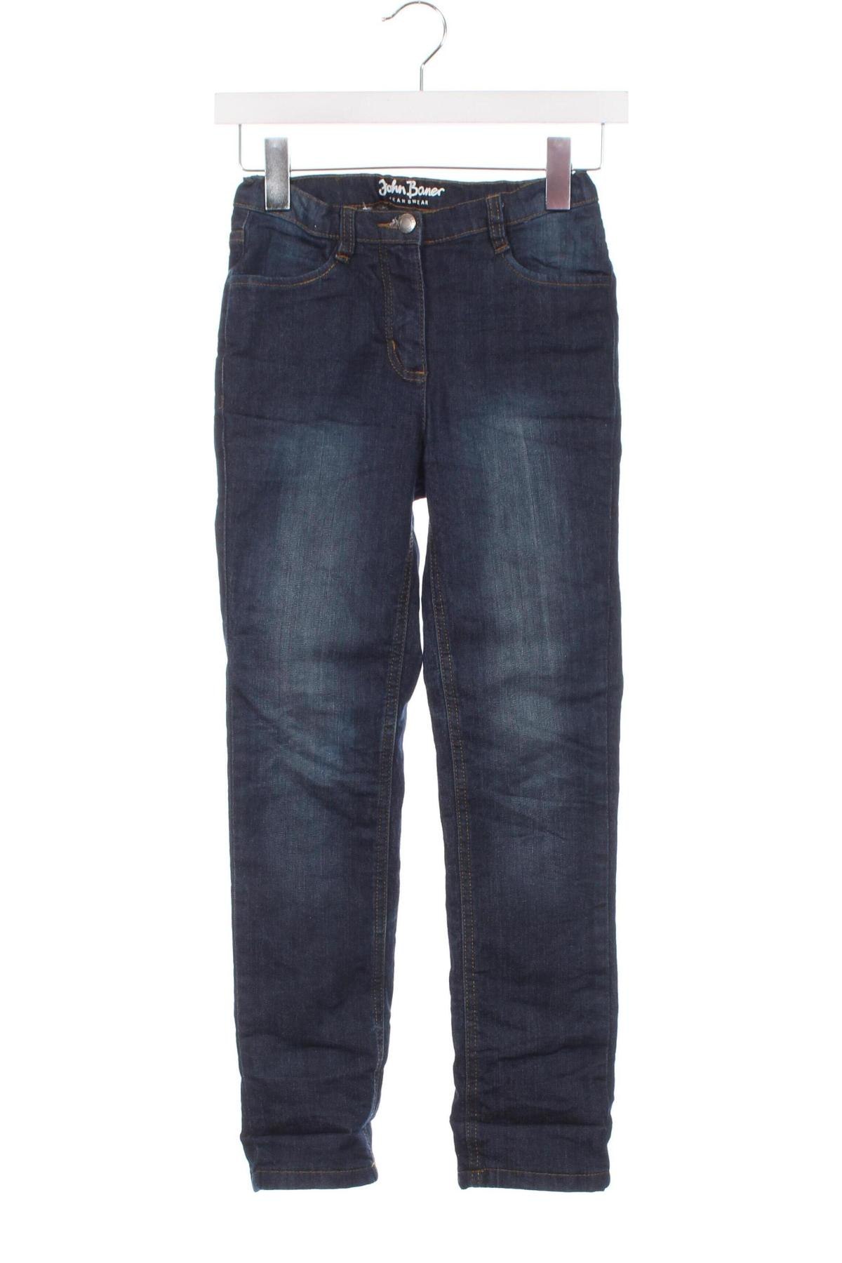 Kinderjeans John Baner, Größe 7-8y/ 128-134 cm, Farbe Blau, Preis 10,99 €