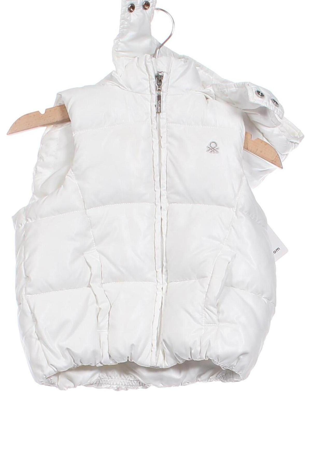 Kinderweste United Colors Of Benetton, Größe 18-24m/ 86-98 cm, Farbe Weiß, Preis € 27,70