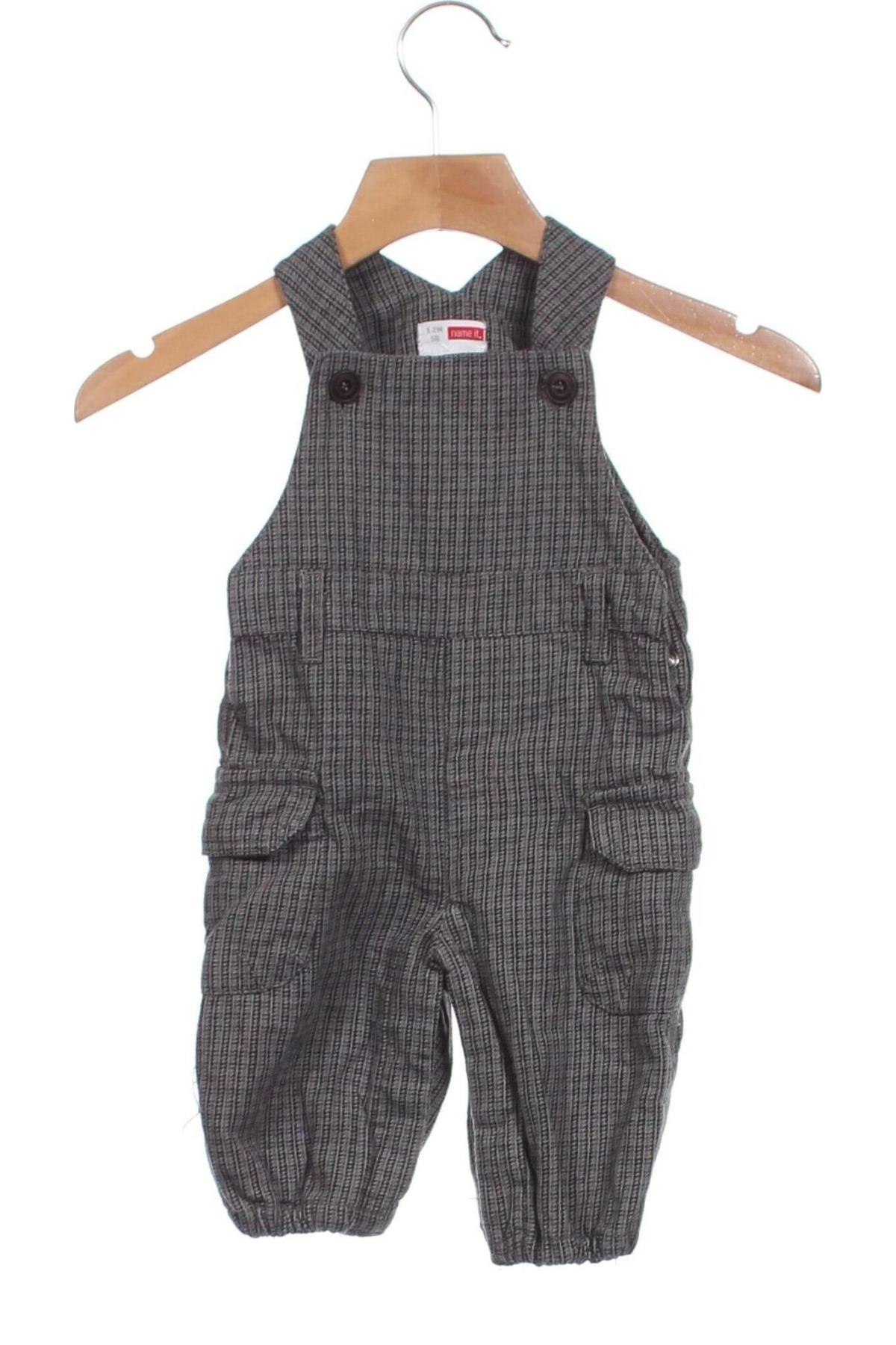 Kinder Overall Name It, Größe 1-2m/ 50-56 cm, Farbe Grau, Preis 18,99 €