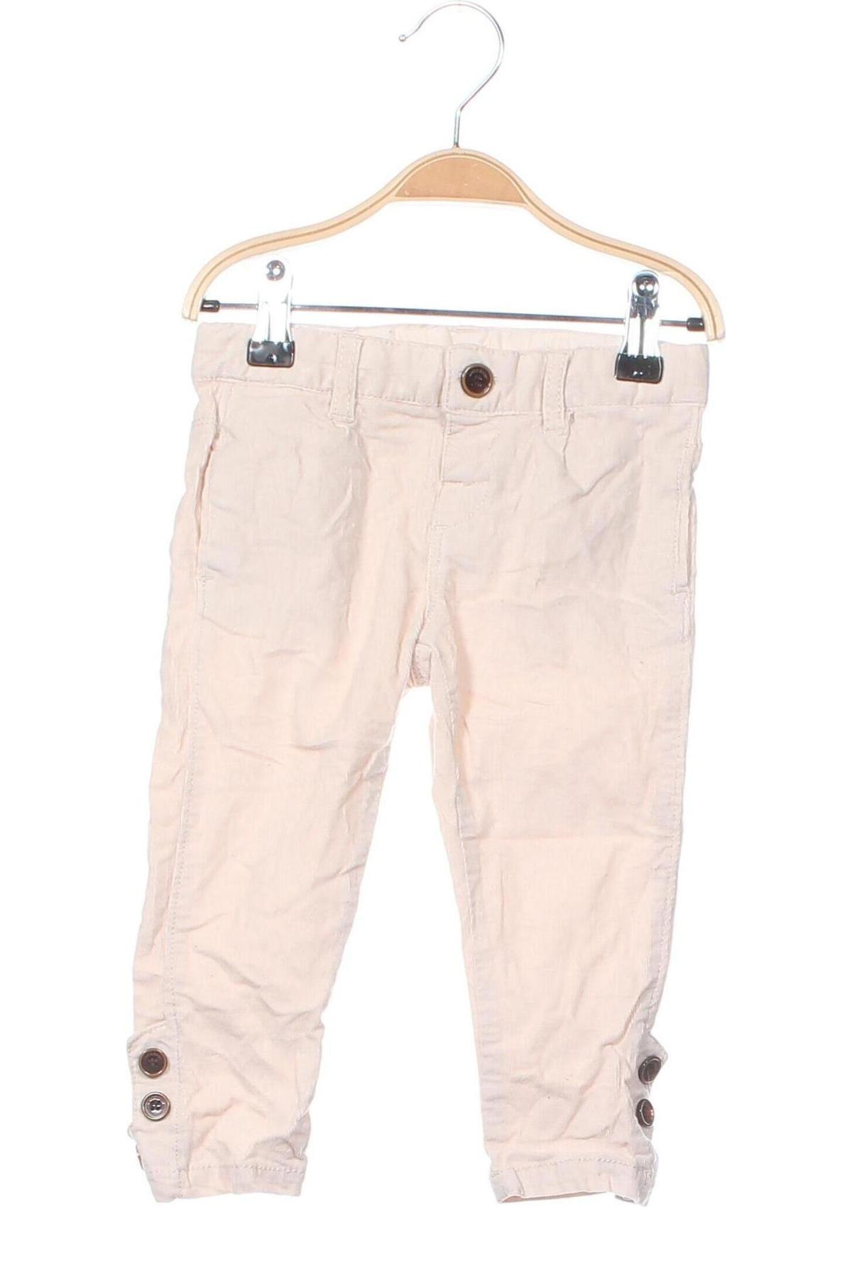 Kinder Shorts Zara, Größe 12-18m/ 80-86 cm, Farbe Ecru, Preis 4,99 €