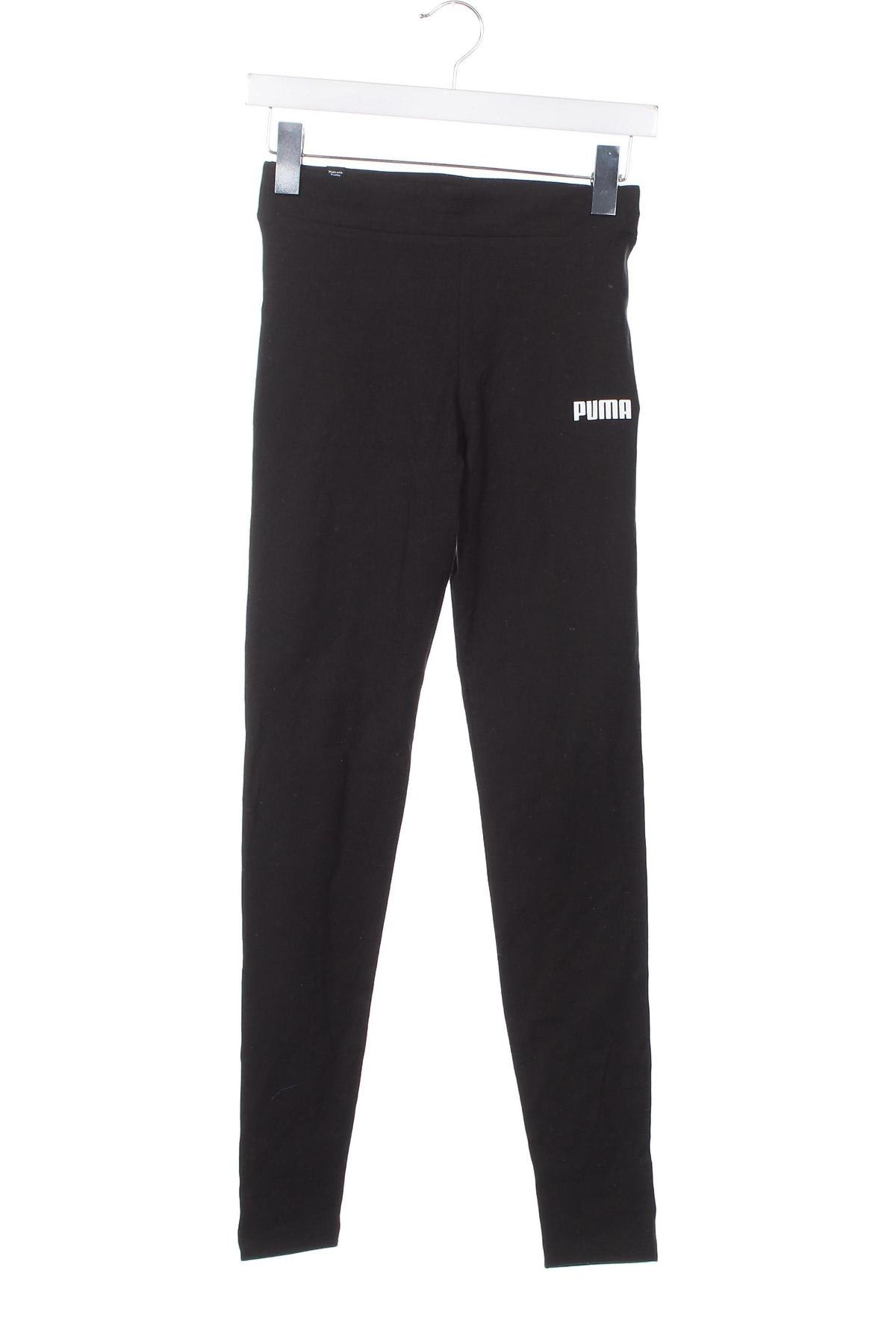 Dziecięce legginsy PUMA, Rozmiar 13-14y/ 164-168 cm, Kolor Czarny, Cena 64,37 zł