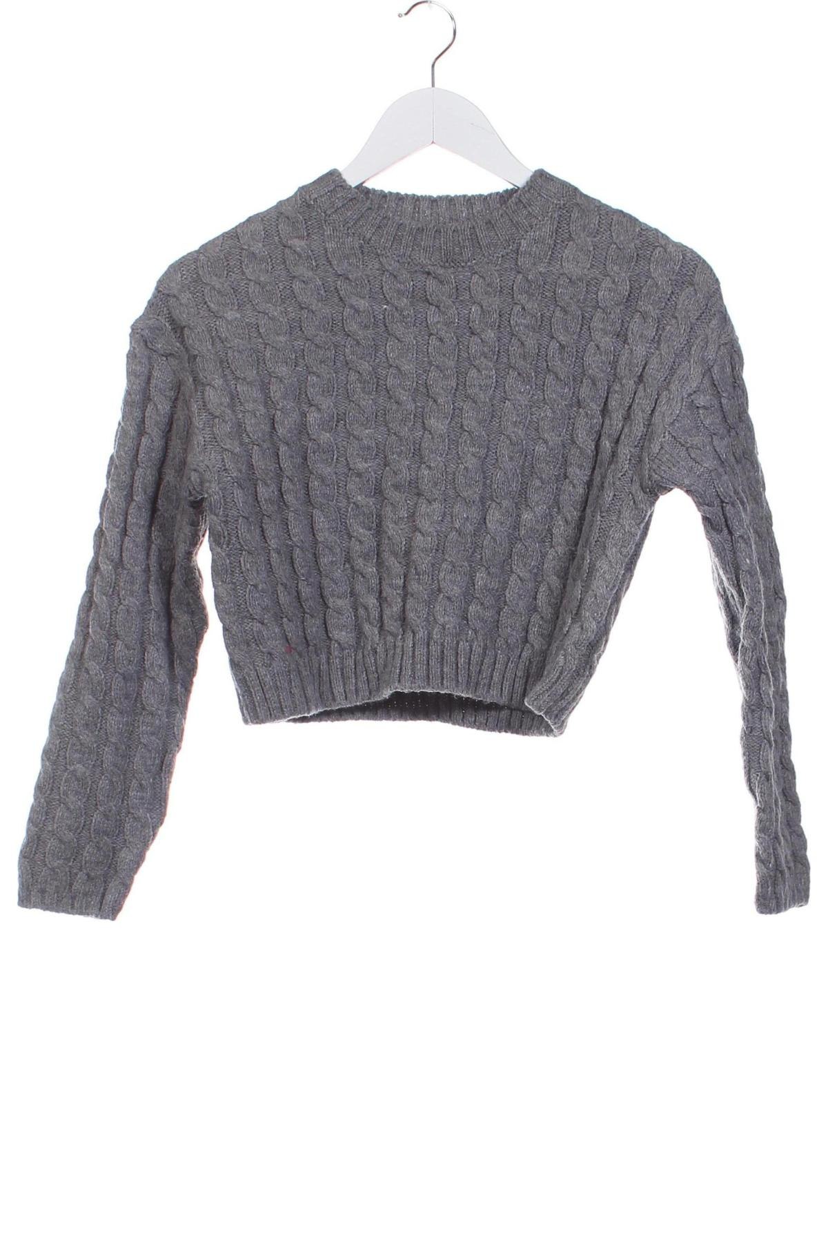 Kinderpullover H&M, Größe 11-12y/ 152-158 cm, Farbe Grau, Preis € 8,99