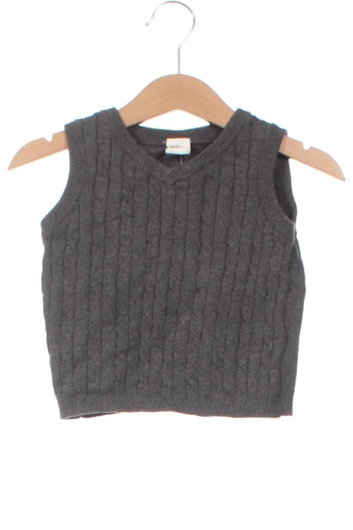 Kinderpullover H&M, Größe 6-9m/ 68-74 cm, Farbe Grau, Preis € 8,99