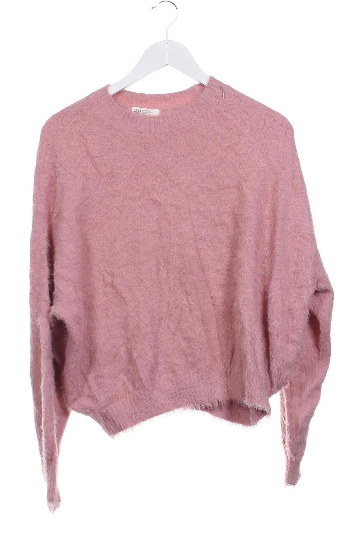 Detský sveter  H&M, Veľkosť 14-15y/ 168-170 cm, Farba Ružová, Cena  5,95 €