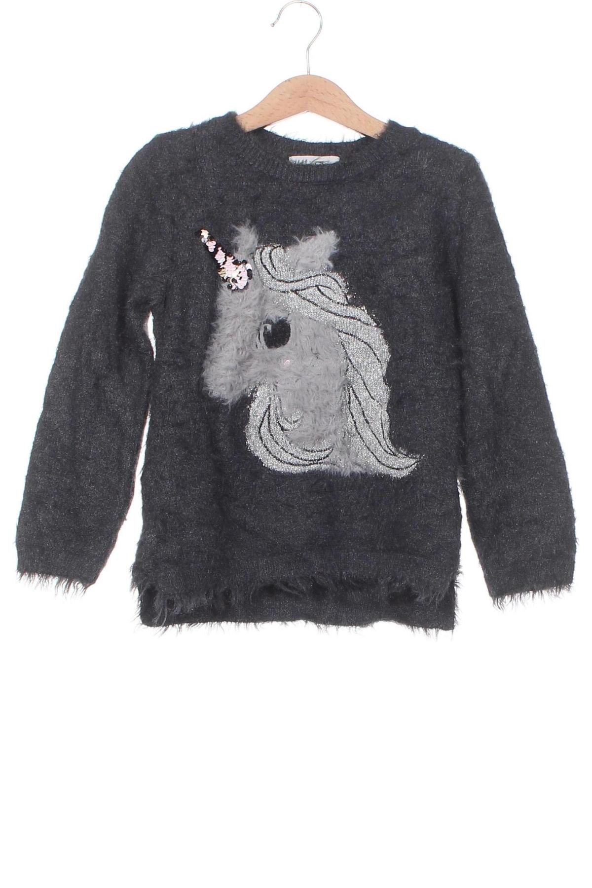 Kinderpullover H&M, Größe 4-5y/ 110-116 cm, Farbe Schwarz, Preis € 8,99