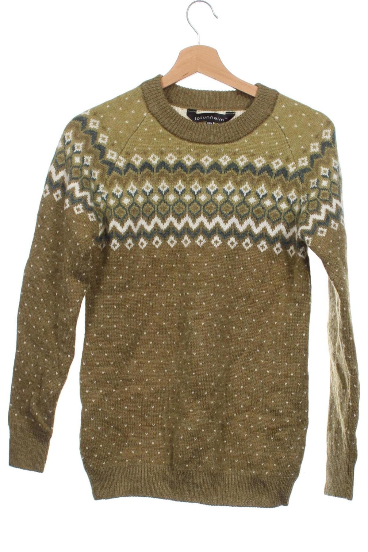 Dziecięcy sweter Jotunneim of Norway, Rozmiar 13-14y/ 164-168 cm, Kolor Zielony, Cena 73,99 zł