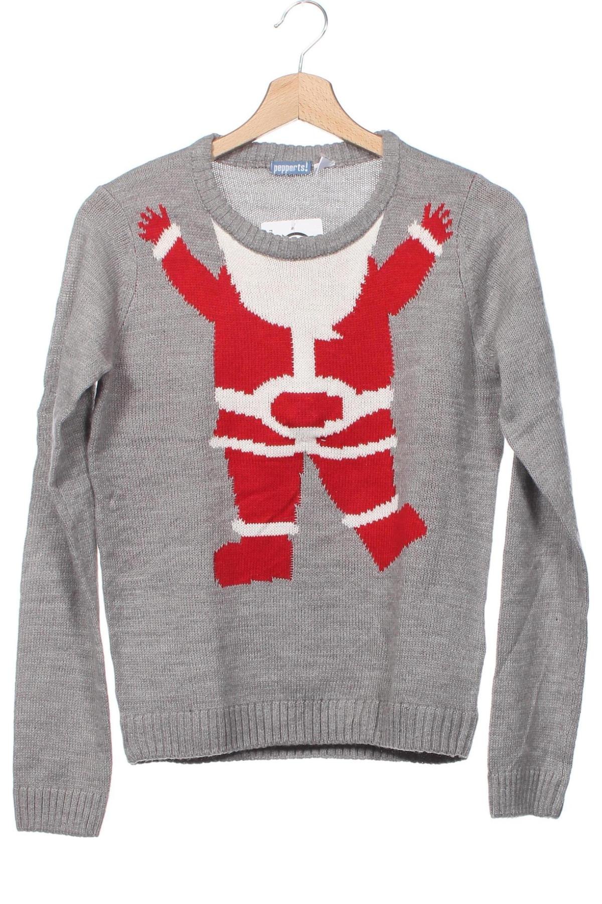 Kinderpullover Pepperts!, Größe 12-13y/ 158-164 cm, Farbe Grau, Preis € 11,99