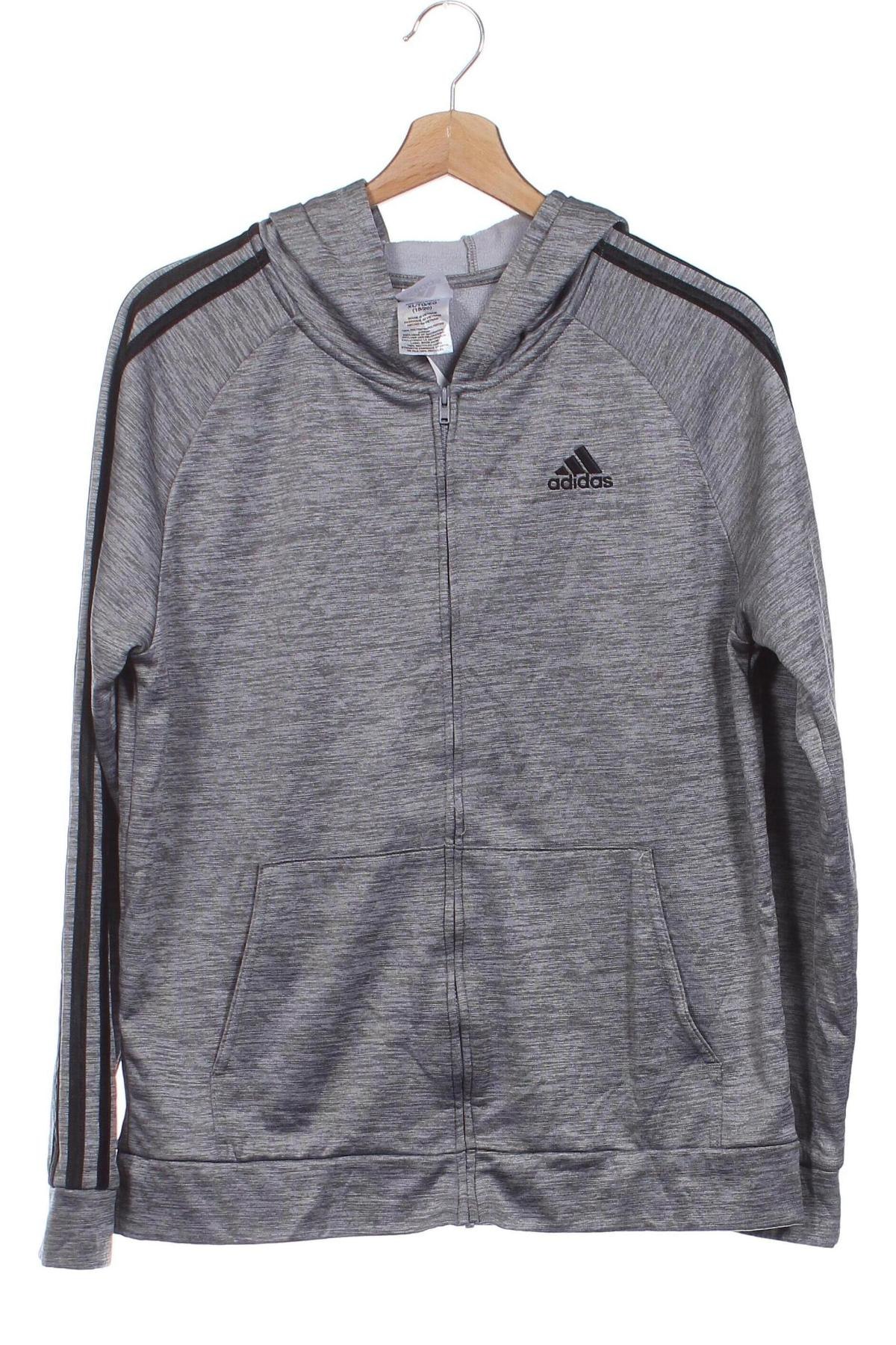 Kinder Sweatshirts Adidas, Größe 15-18y/ 170-176 cm, Farbe Grau, Preis 20,99 €