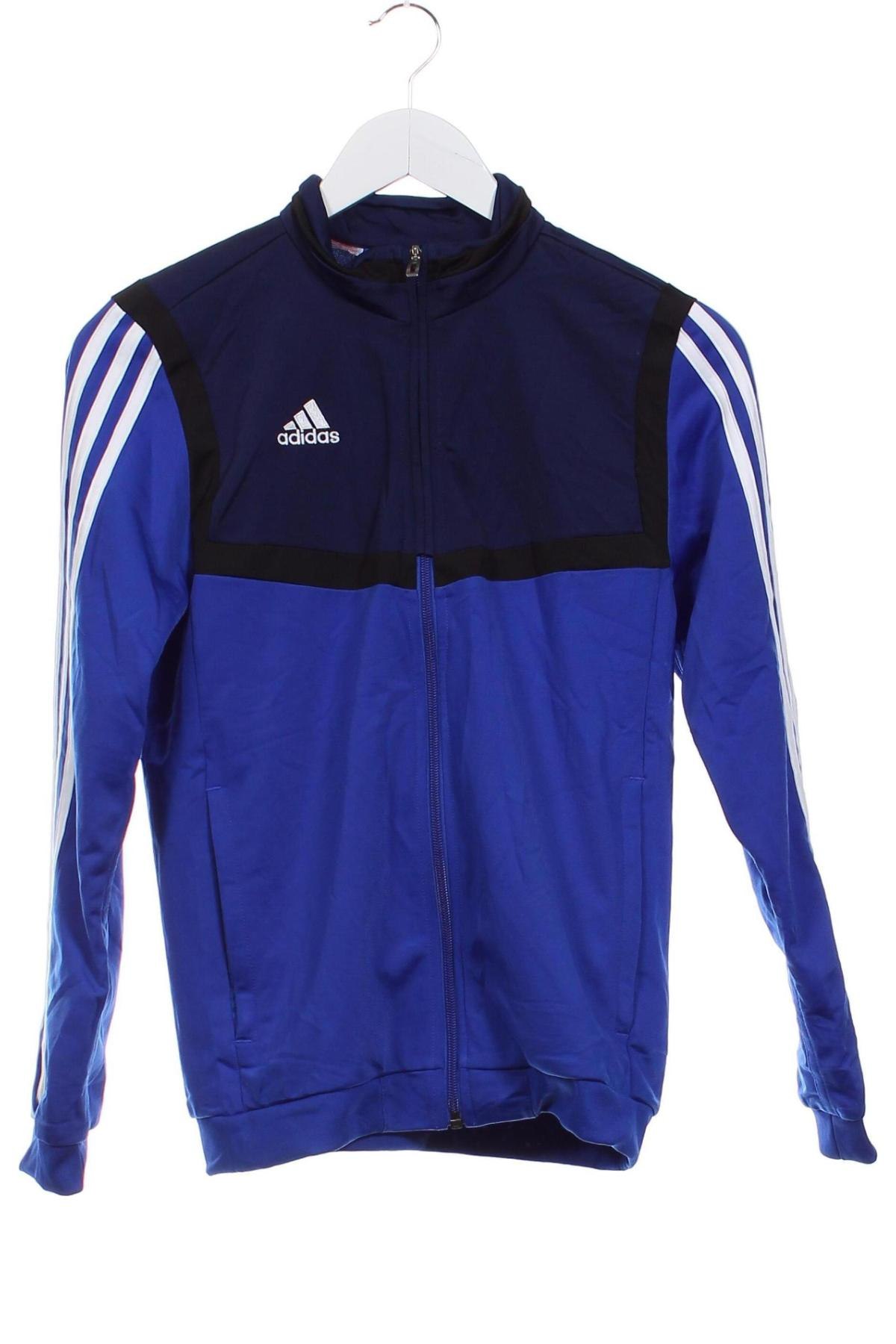 Dětská horní část sportovní soupravy Adidas, Velikost 11-12y/ 152-158 cm, Barva Modrá, Cena  559,00 Kč