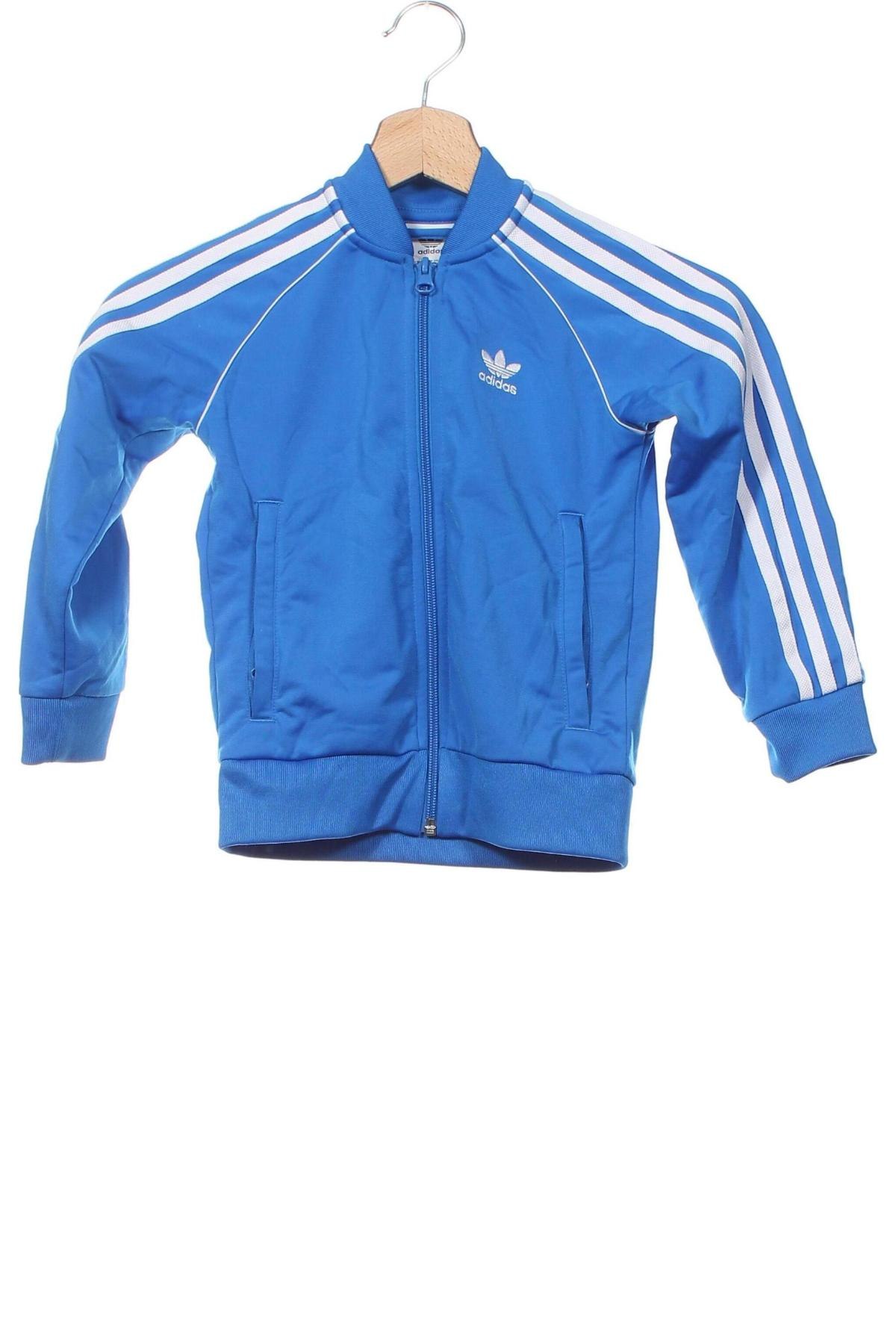 Παιδικό αθλητικό πάνω φόρμα Adidas Originals, Μέγεθος 3-4y/ 104-110 εκ., Χρώμα Μπλέ, Τιμή 27,99 €