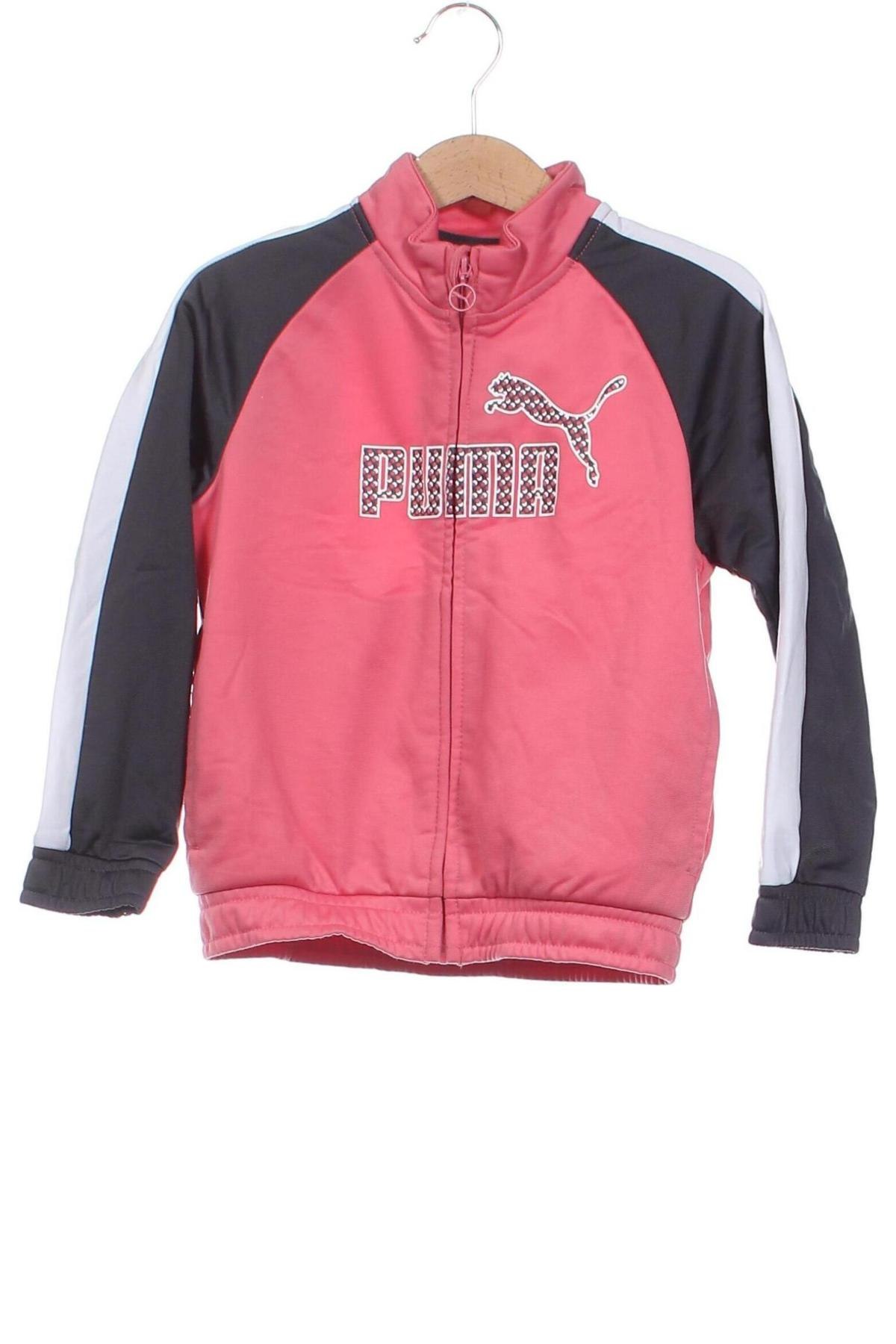 Dziecięca sportowa bluza PUMA, Rozmiar 2-3y/ 98-104 cm, Kolor Różowy, Cena 109,99 zł